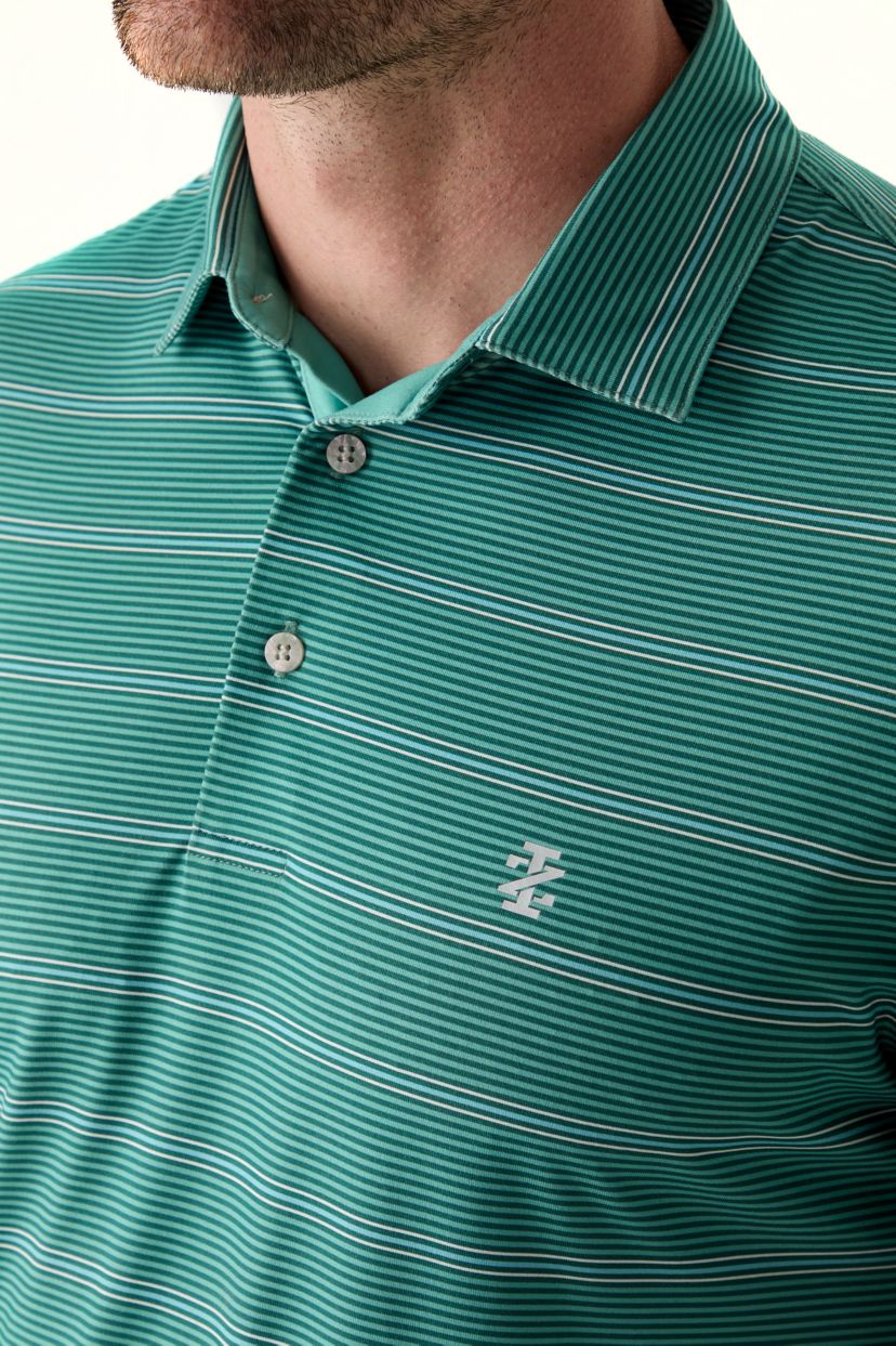 Multicolored Stripe Polo Shirt