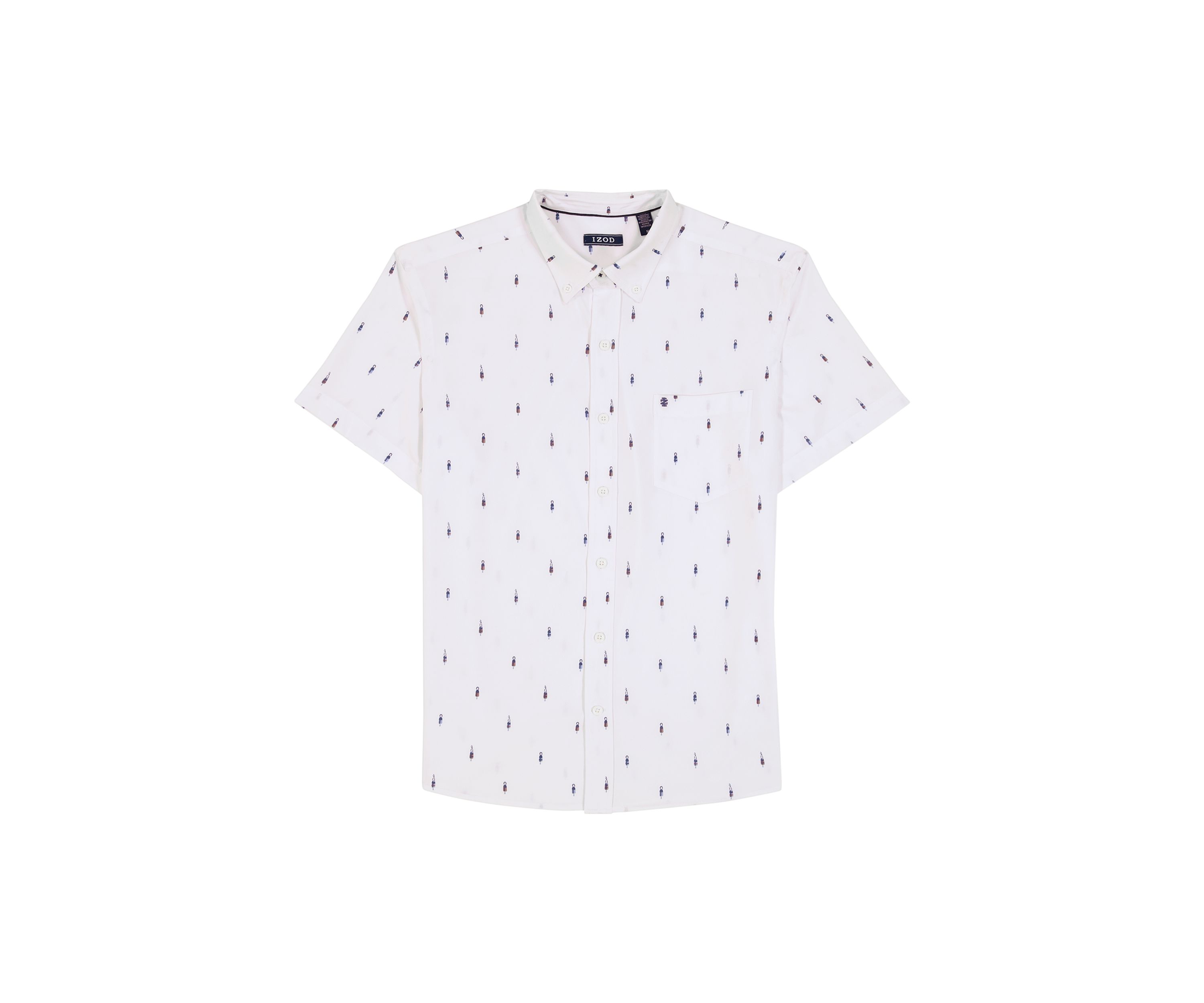 Short Sleeve Breeze Woven Hula Girl Shirt