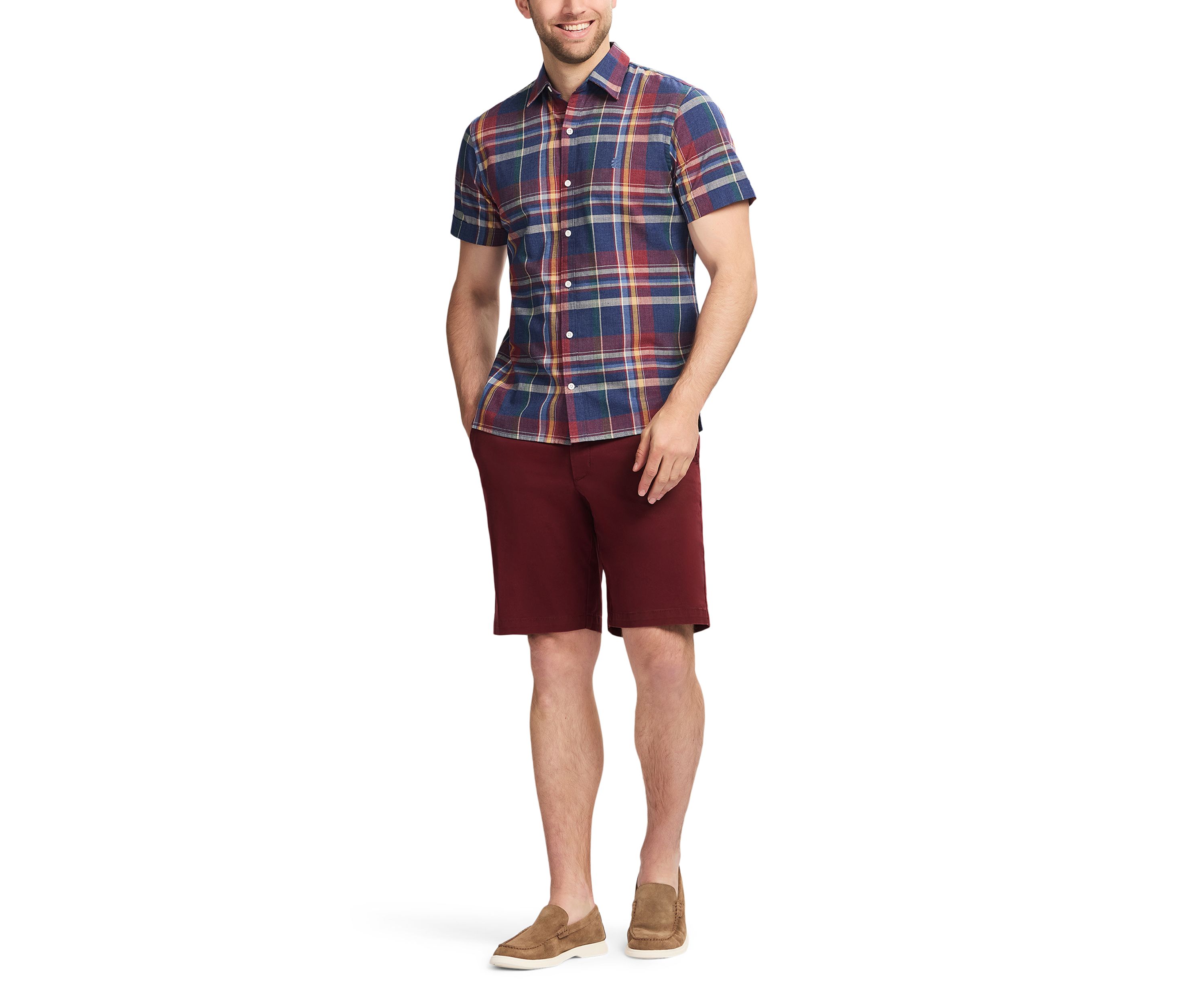 Madras Print Shirt