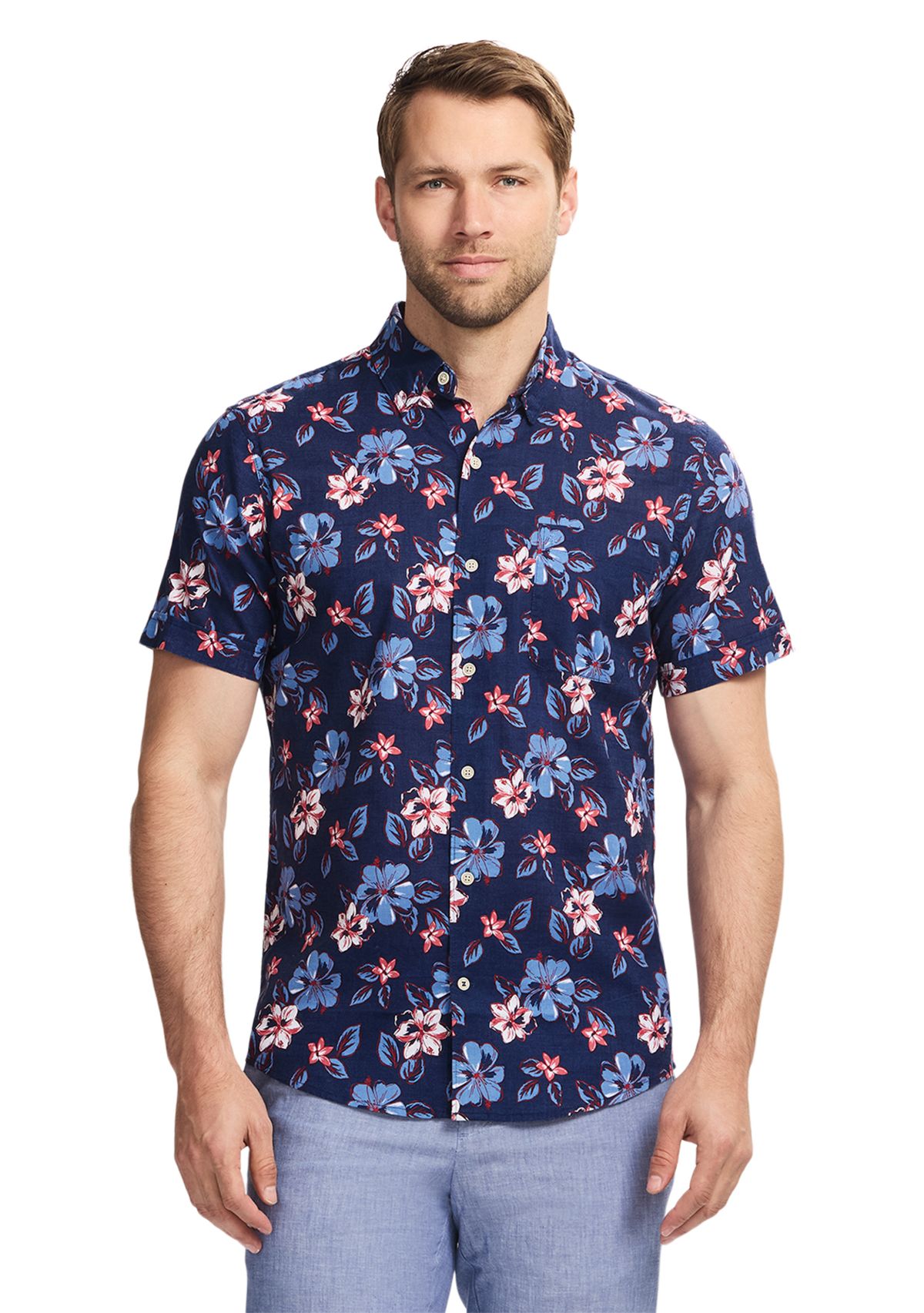 Short Sleeve Dockside Chambray Shirt