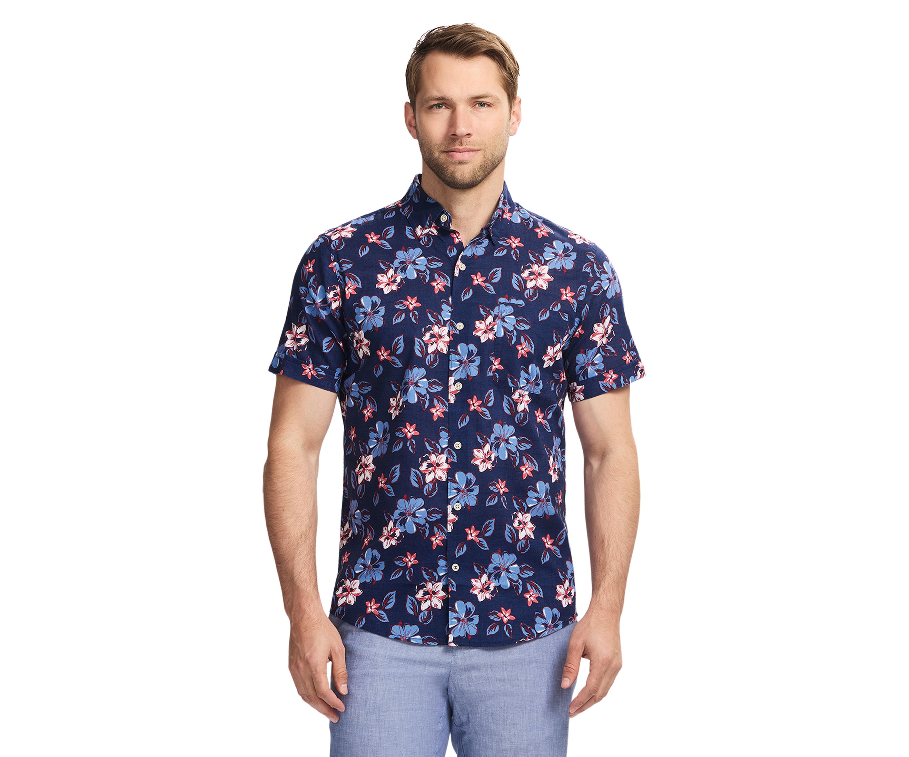 Short Sleeve Dockside Chambray Shirt