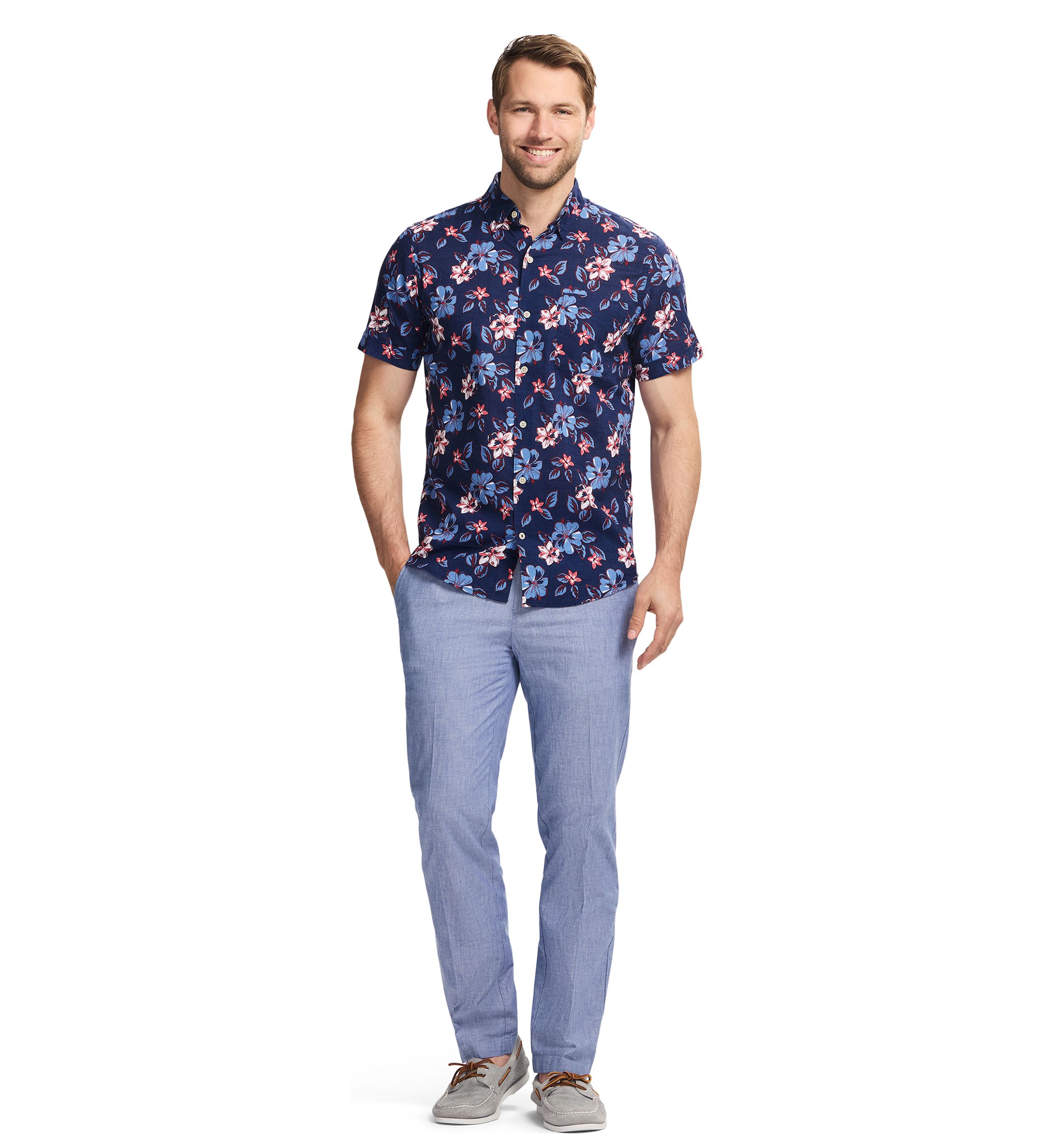 Short Sleeve Dockside Chambray Shirt