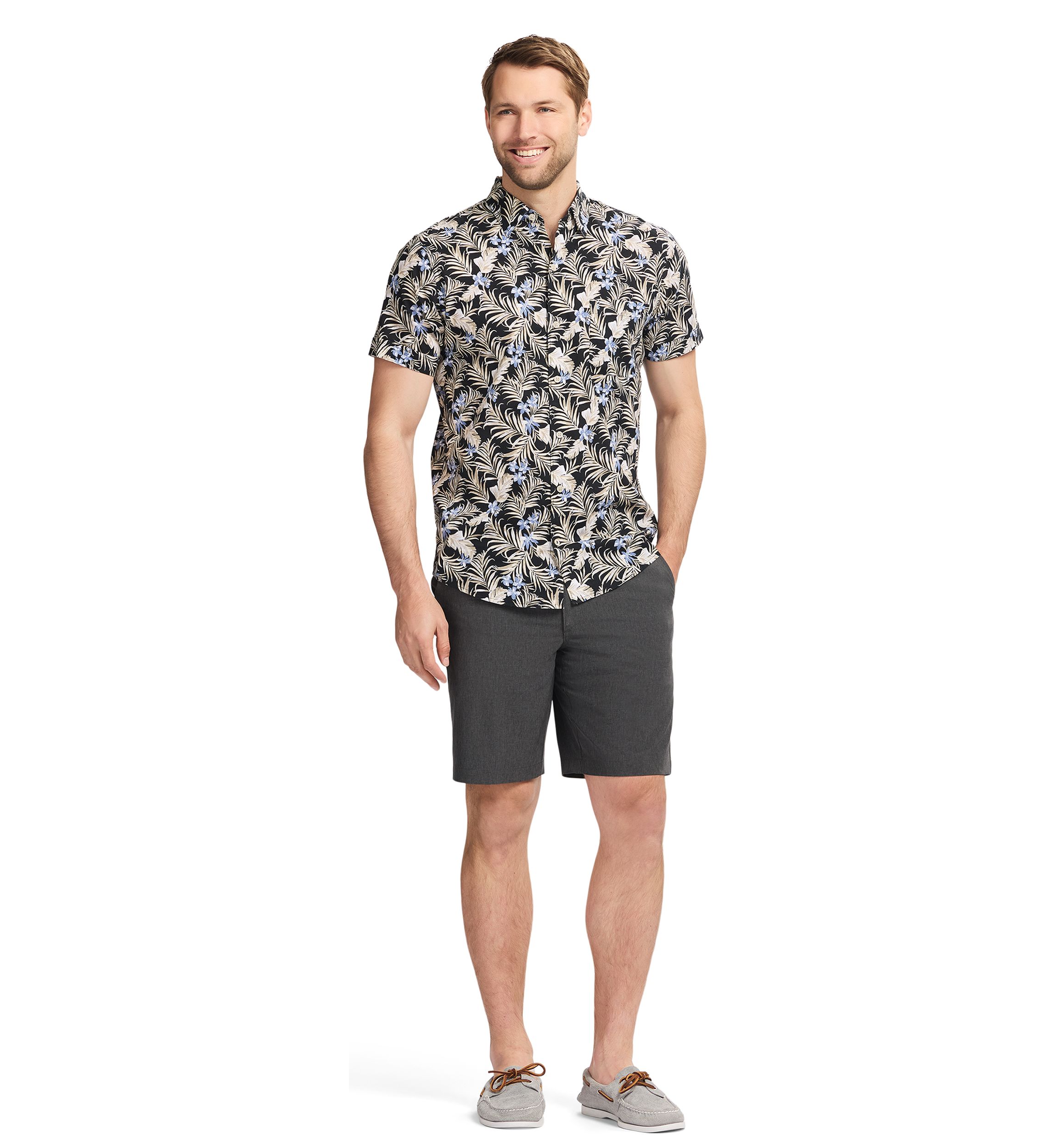 Short Sleeve Dockside Chambray Shirt