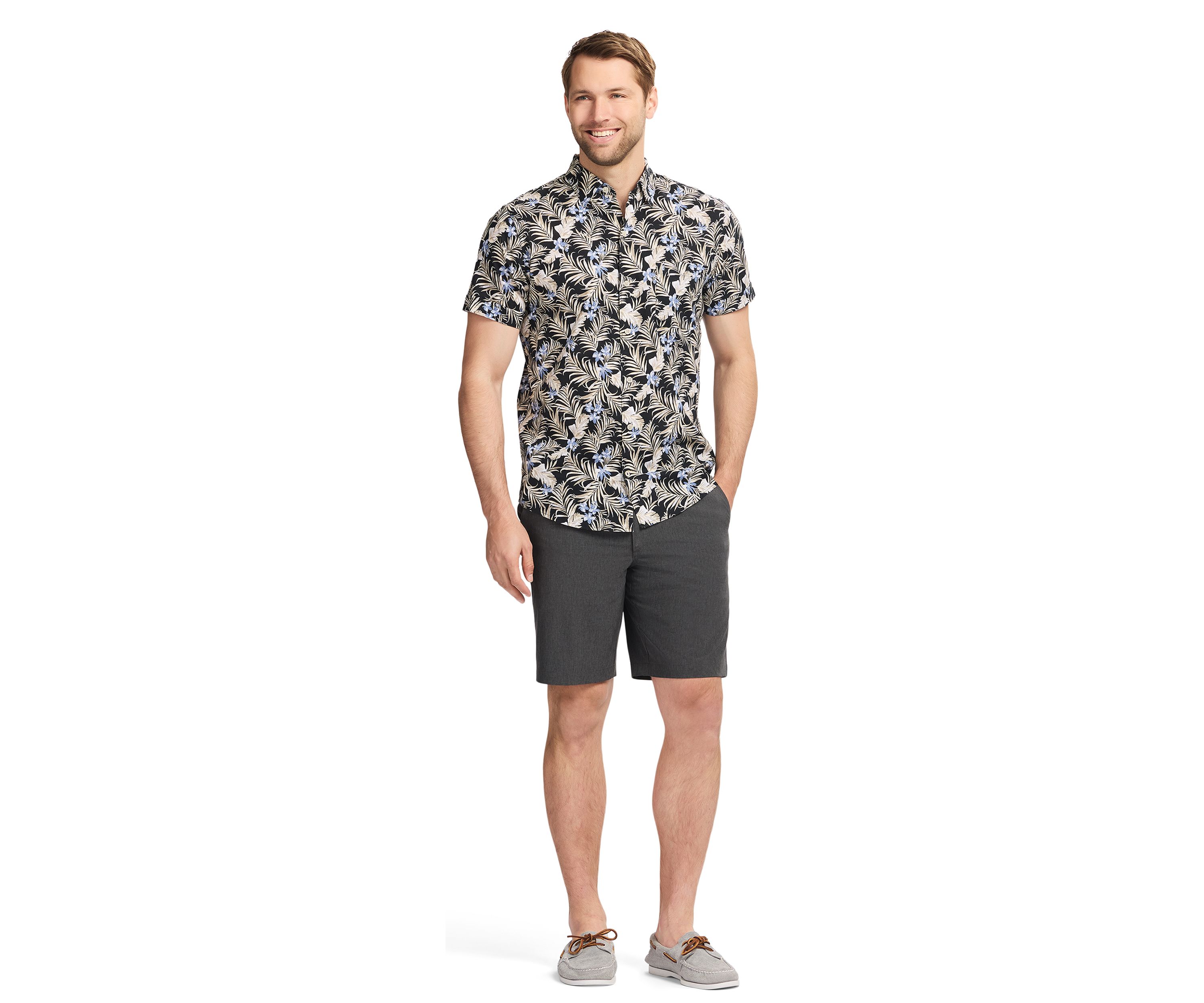Short Sleeve Dockside Chambray Shirt