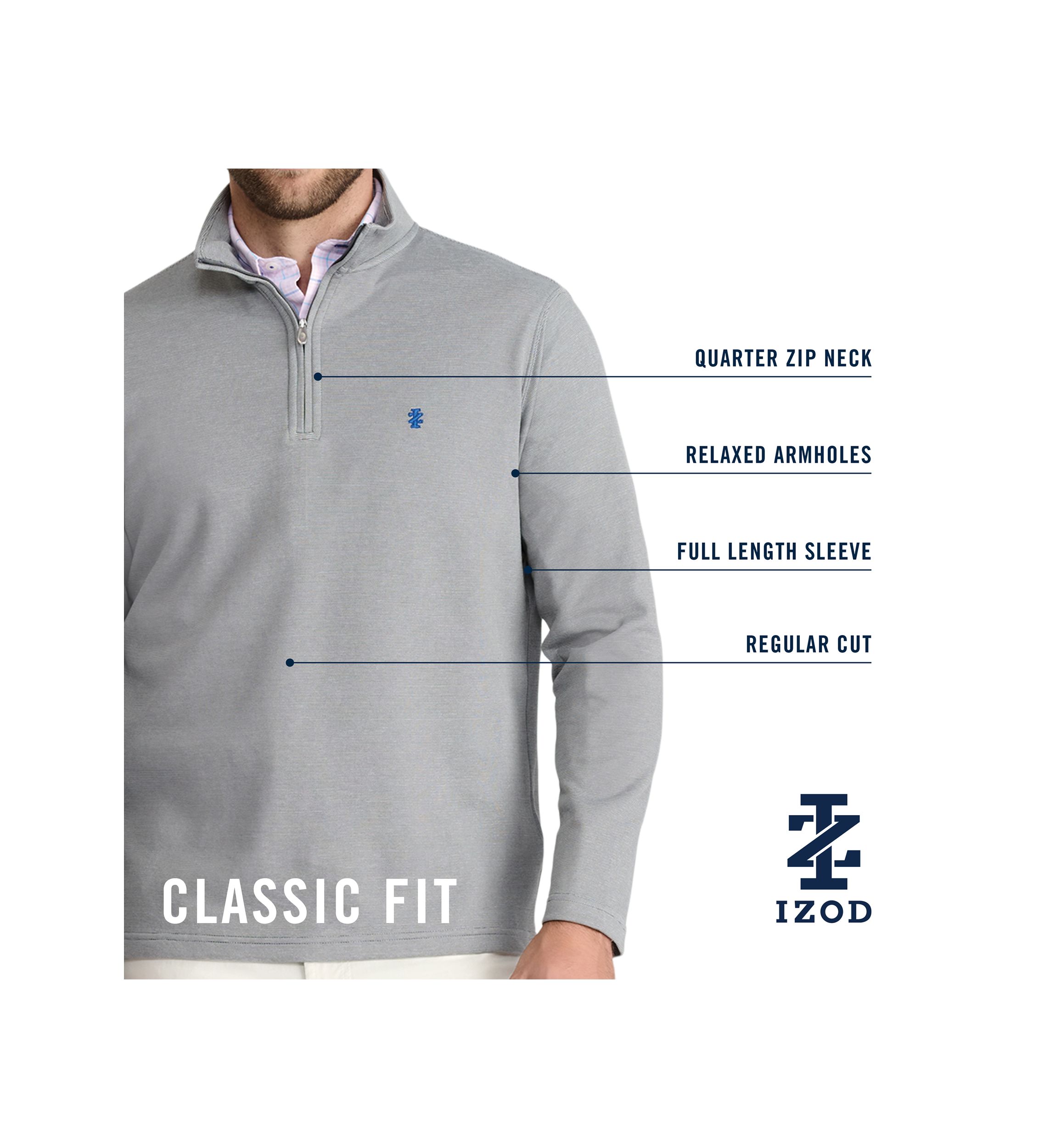 Feeder Stripe 1/4 Zip Pullover
