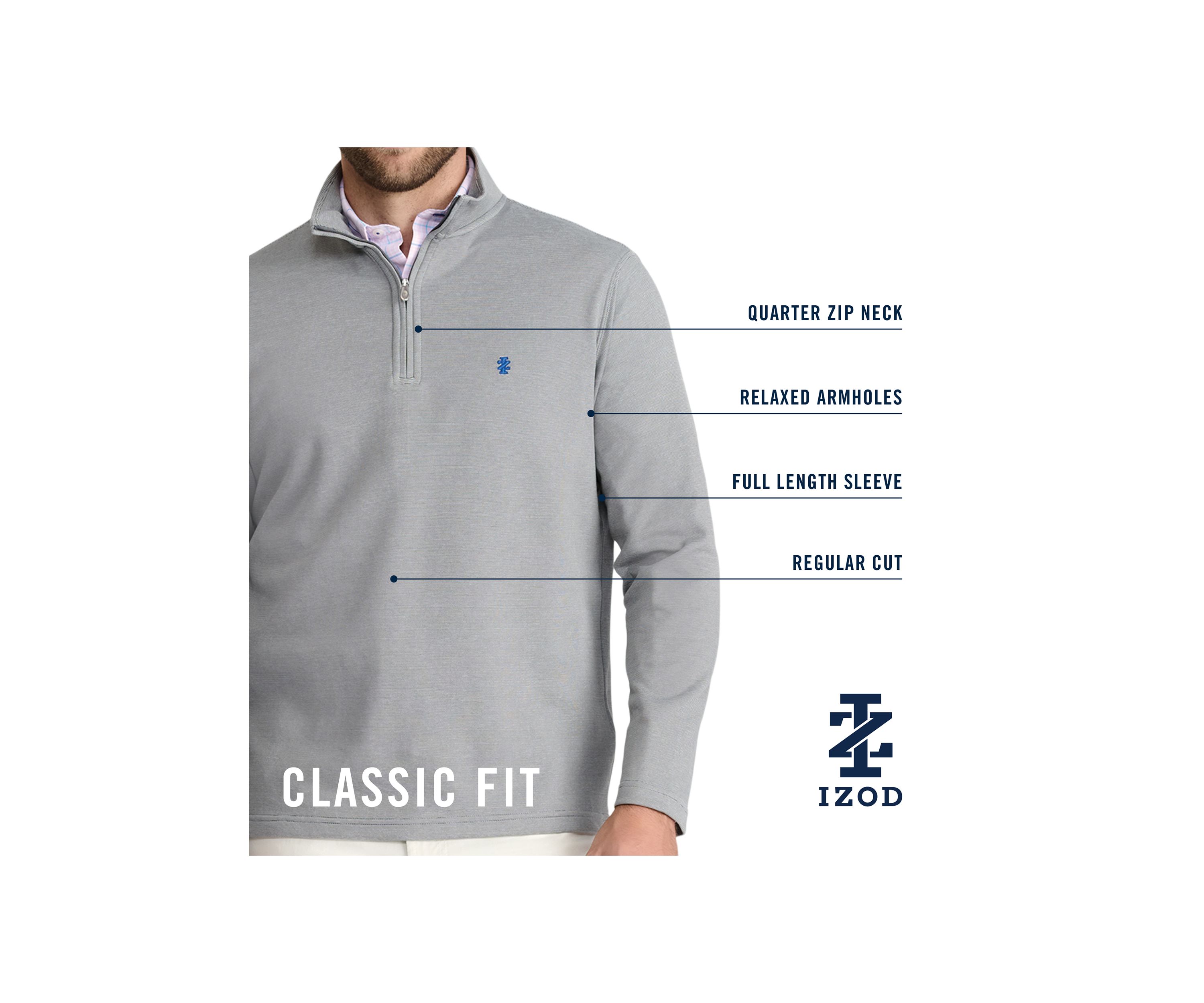 Feeder Stripe 1/4 Zip Pullover