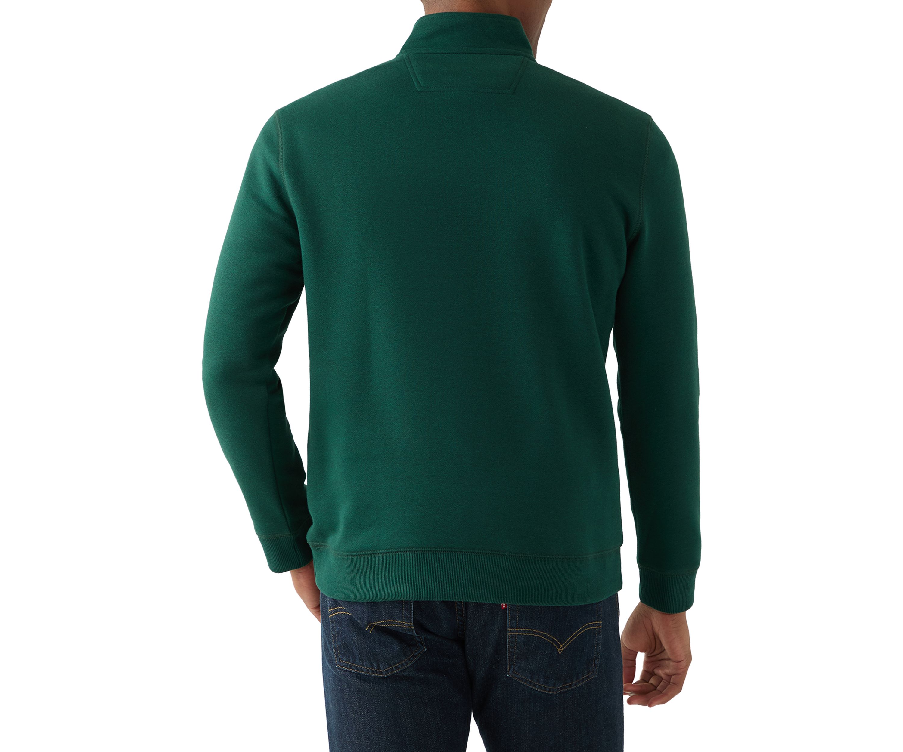 Long Sleeve Solid Quarter Zip