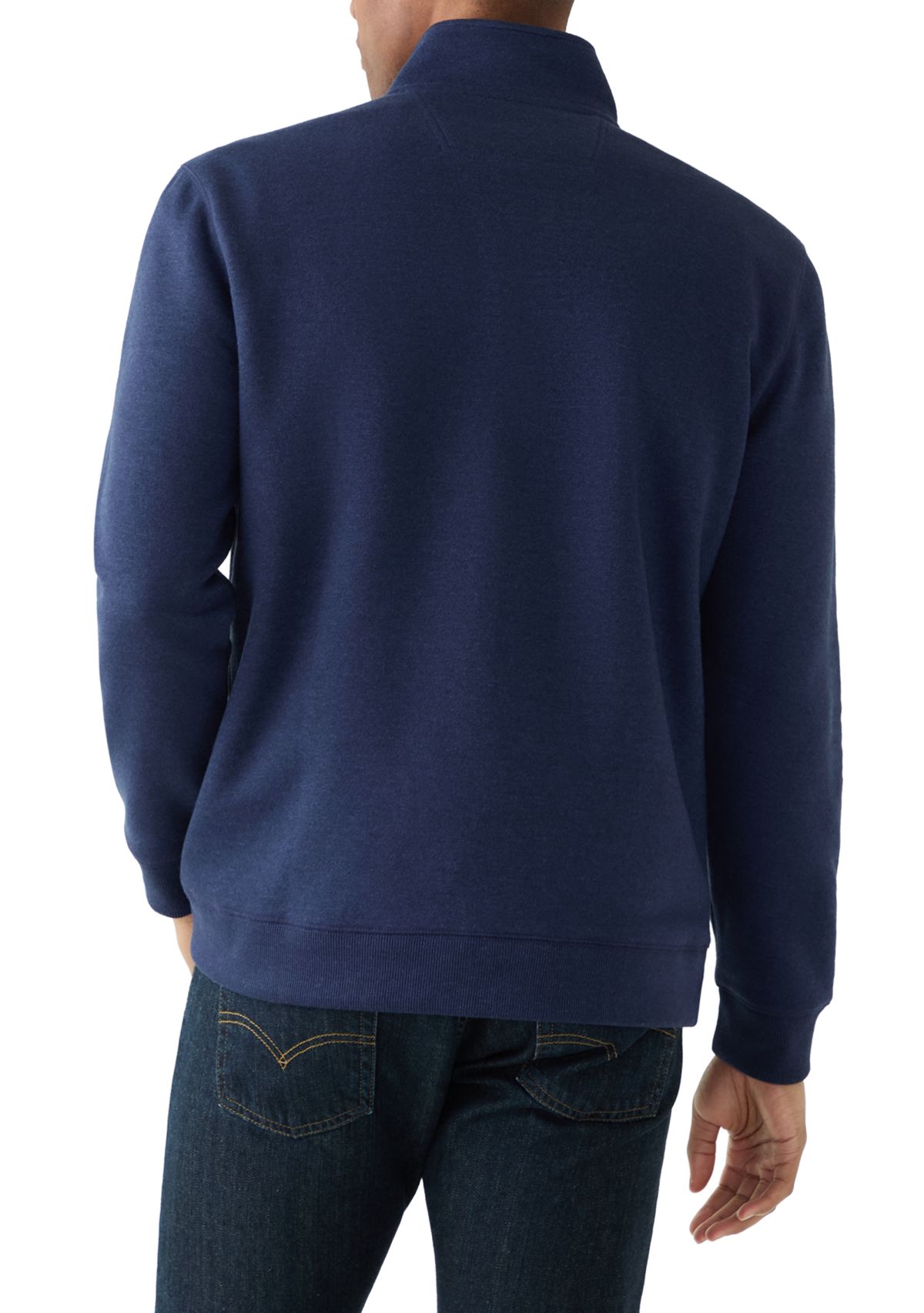 Long Sleeve Solid Quarter Zip