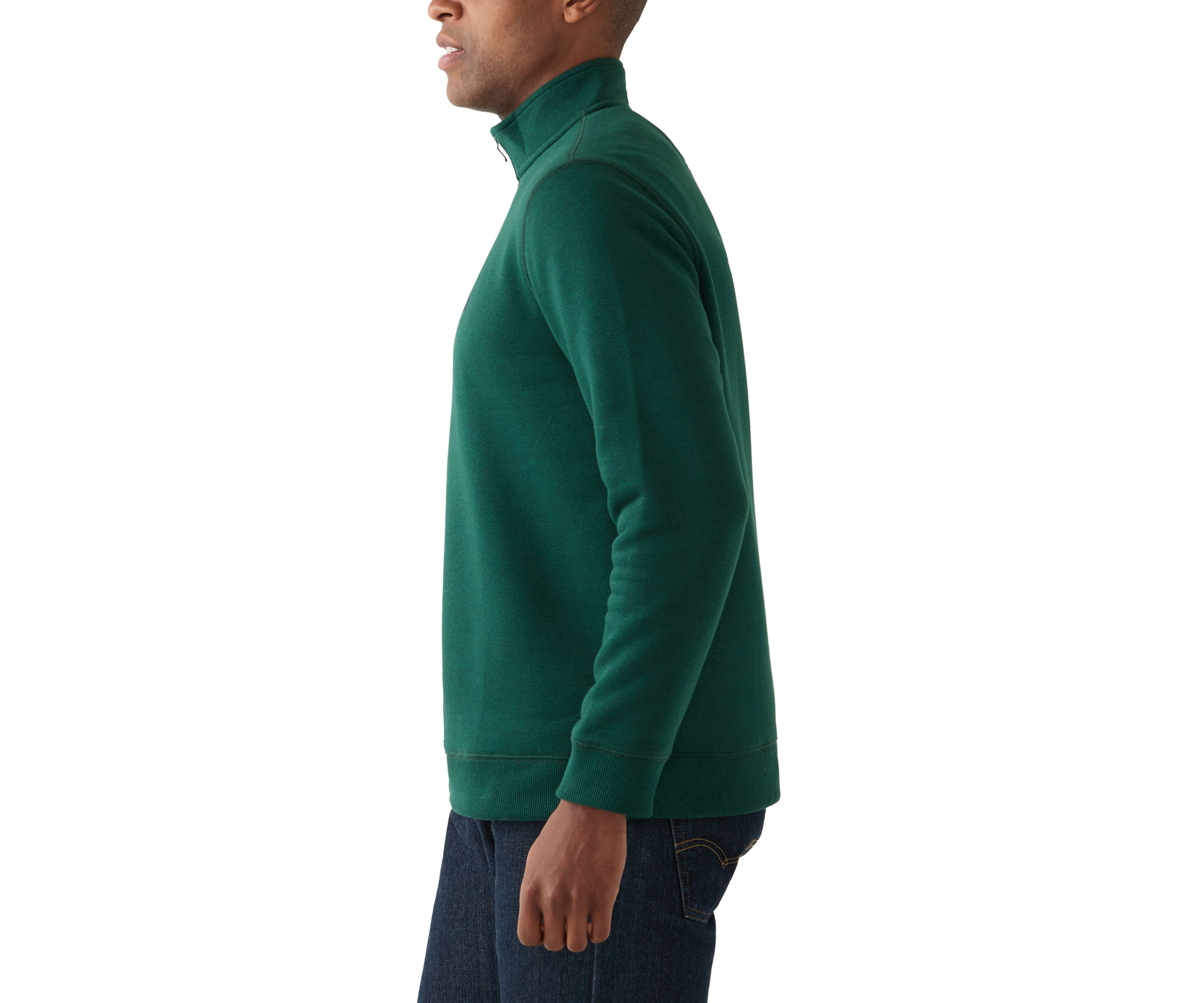 Long Sleeve Solid Quarter Zip