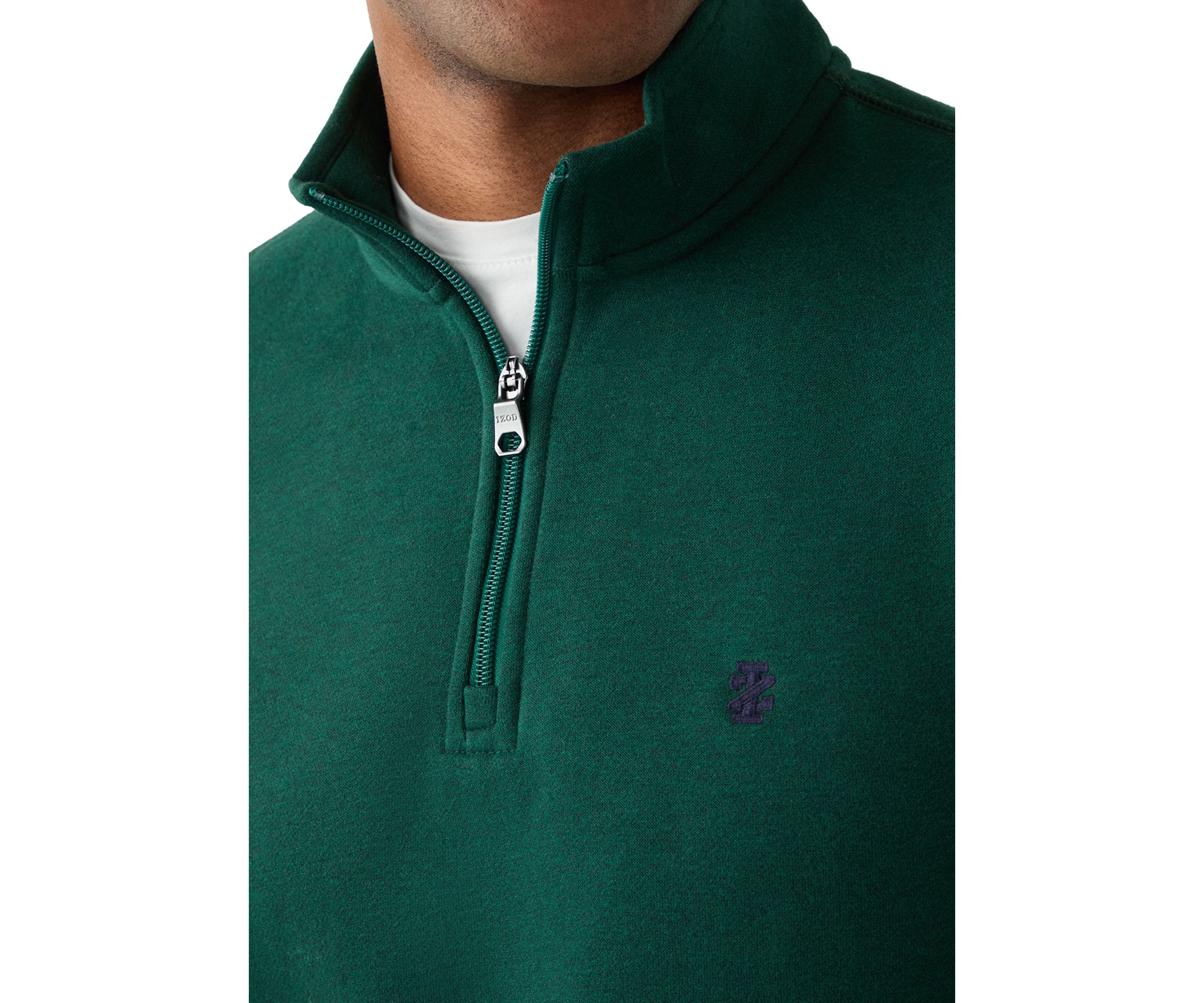 Long Sleeve Solid Quarter Zip