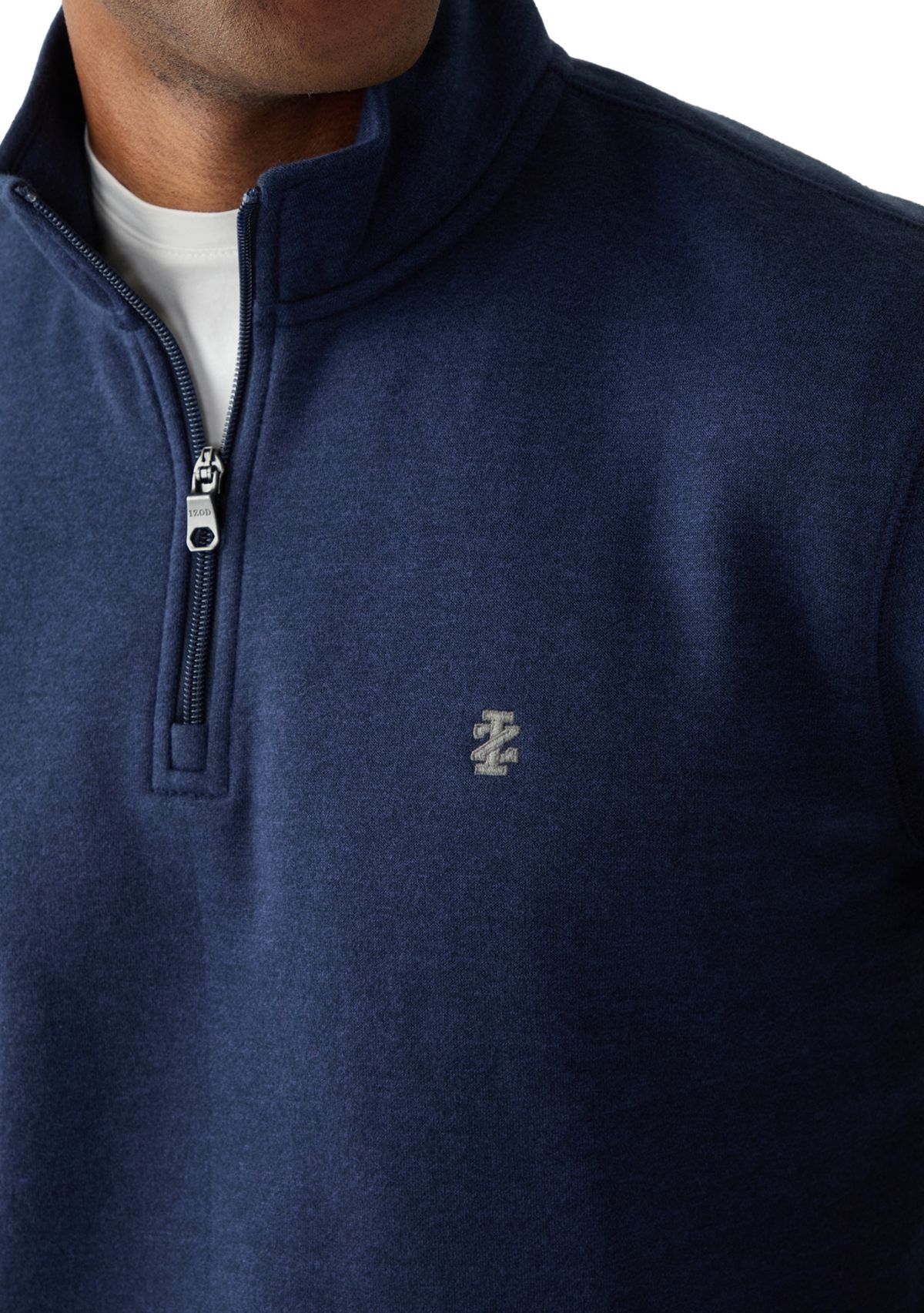 Long Sleeve Solid Quarter Zip