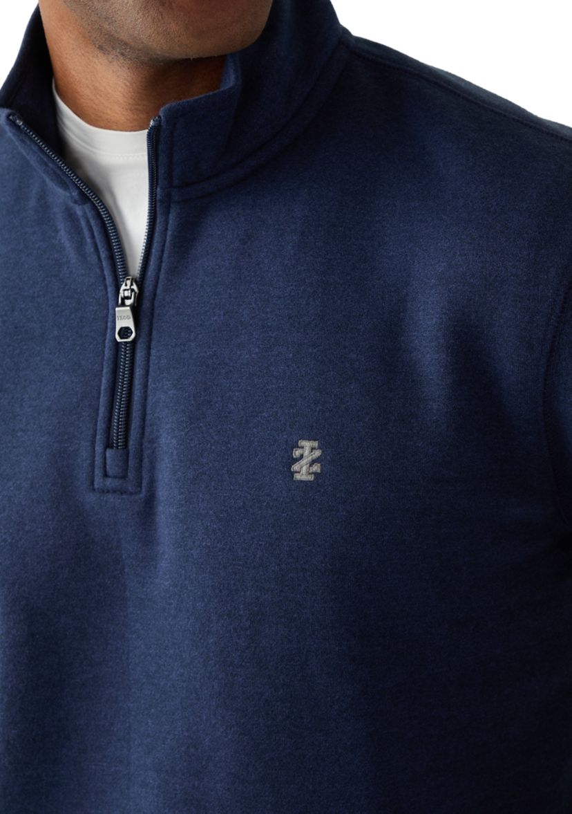 Long Sleeve Solid Quarter Zip
