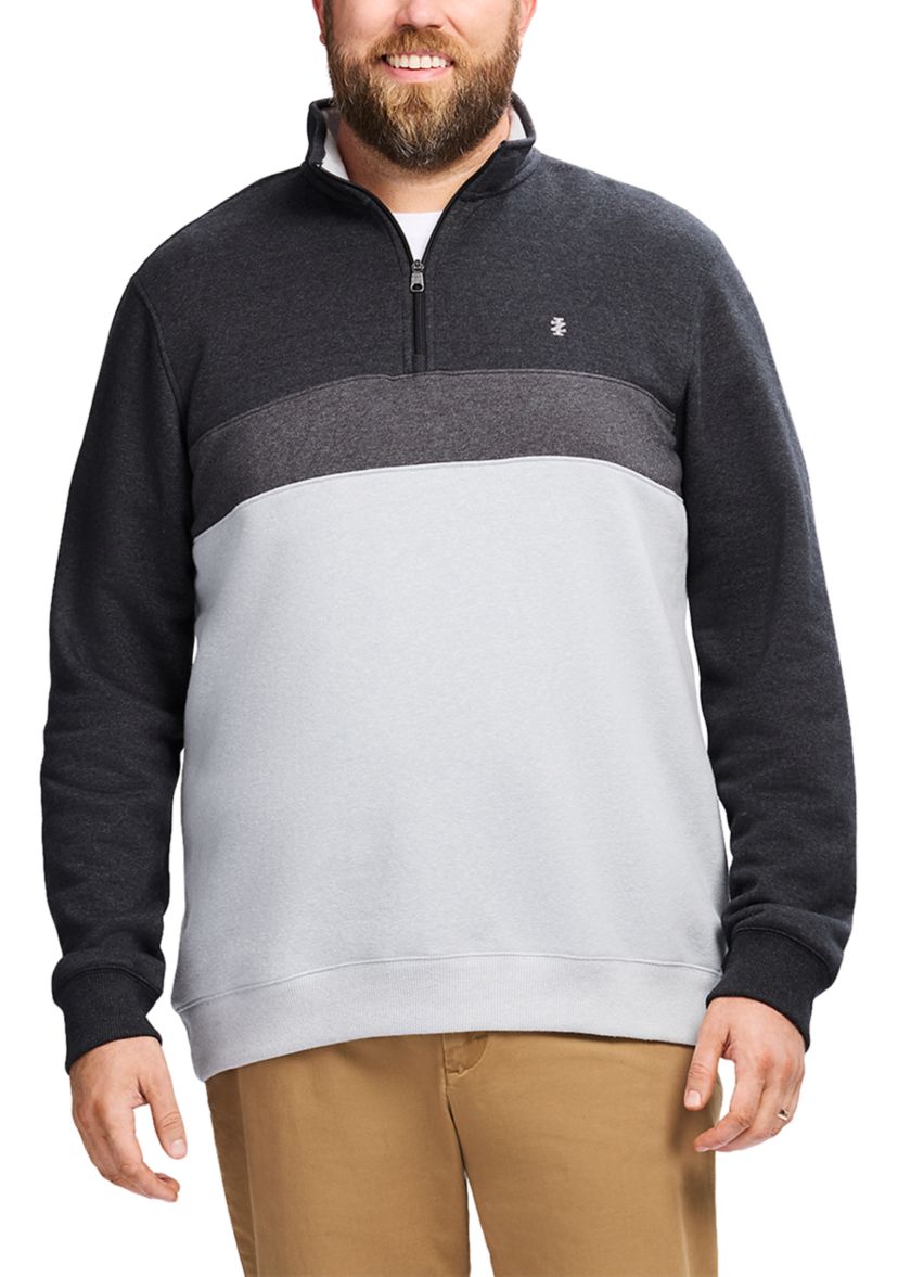 Big & Tall Advantage Performance Color Block Pullover