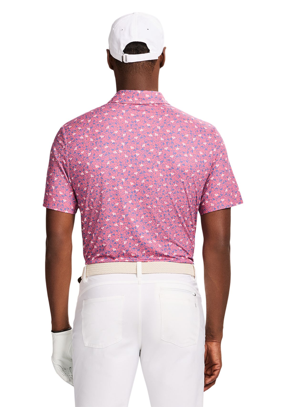 Floral Printed Polo Shirt