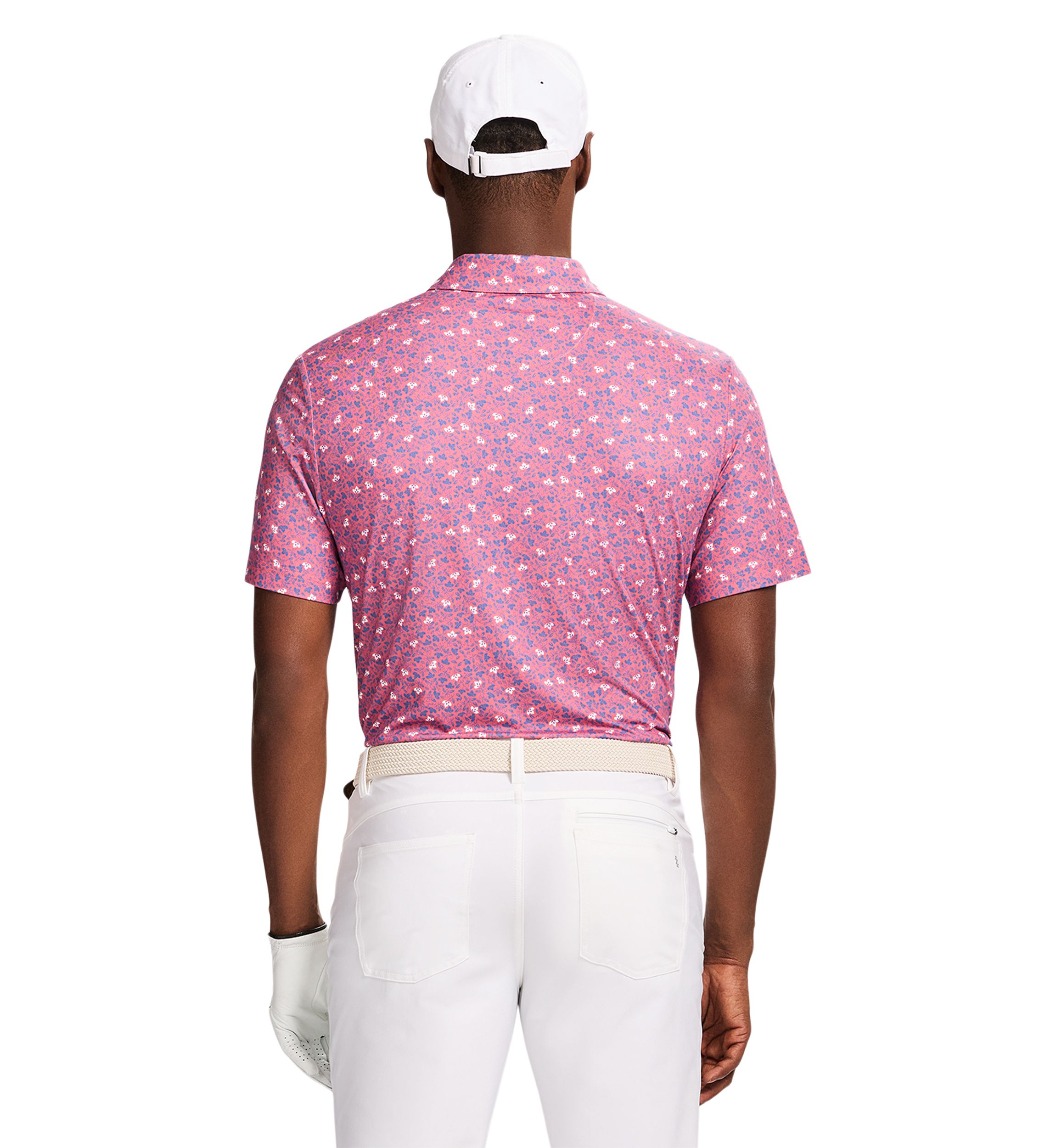 Floral Printed Polo Shirt