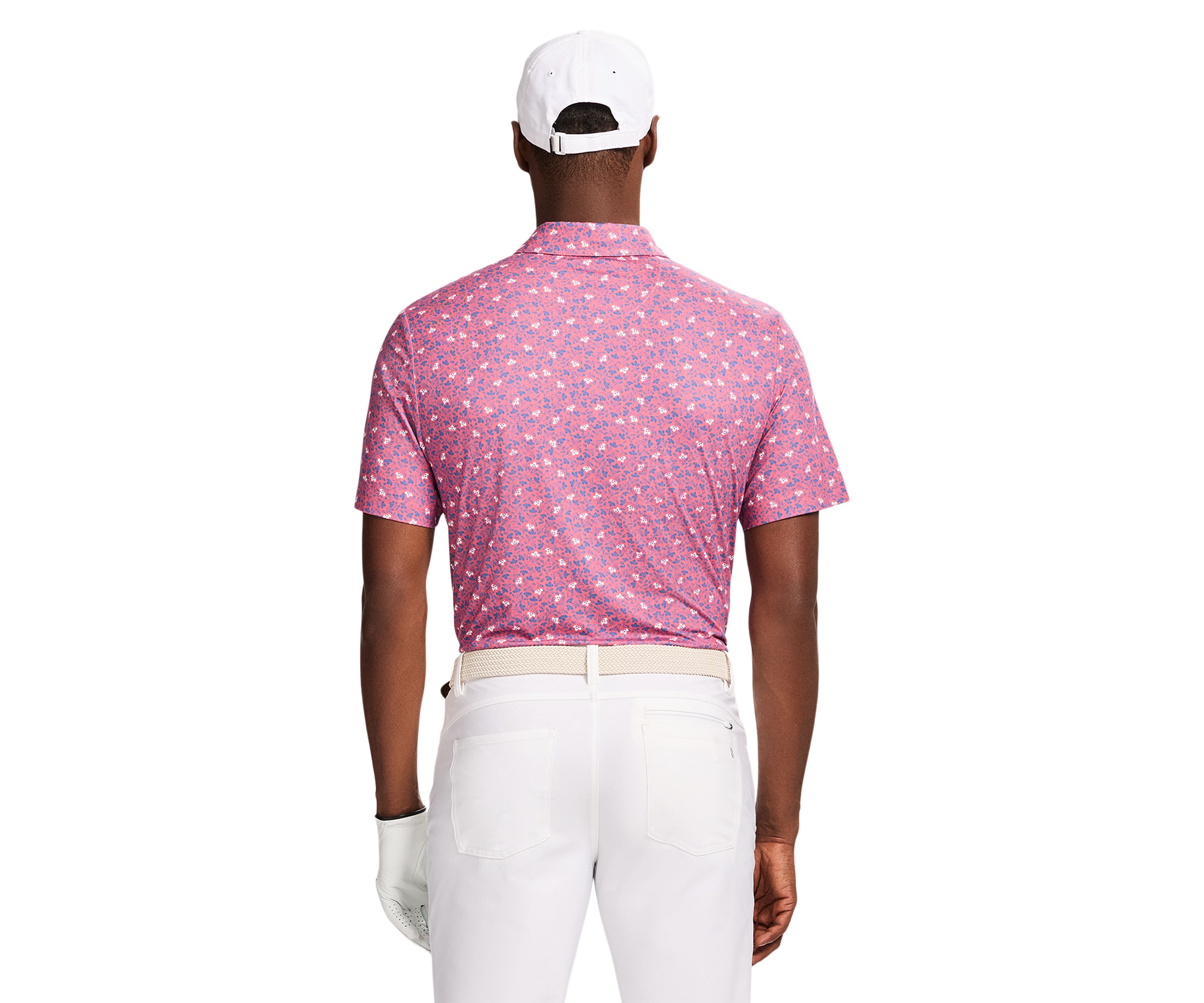 Floral Printed Polo Shirt