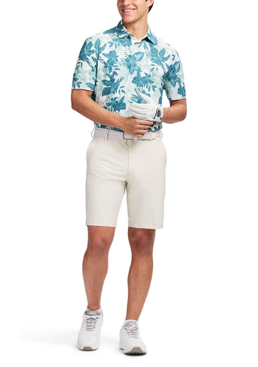 Large Leaf Print Shirt