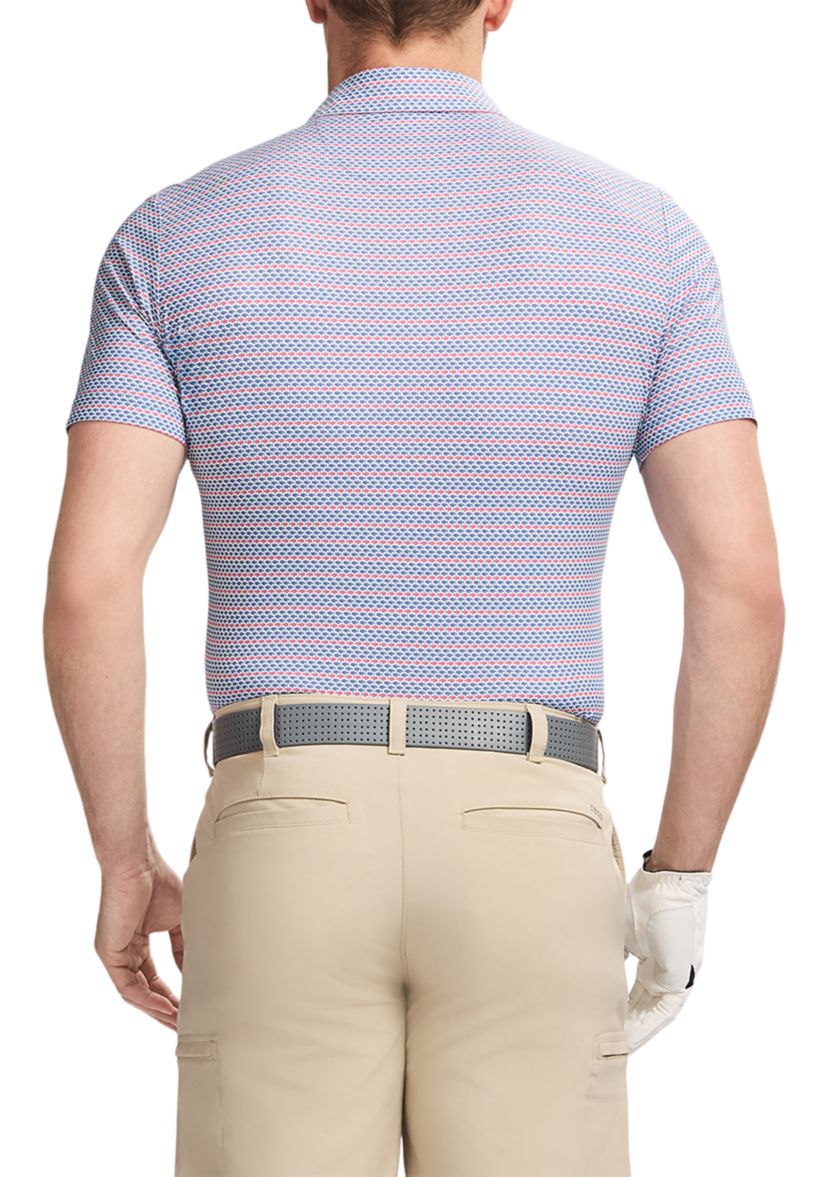 Fish Printed Polo Shirt