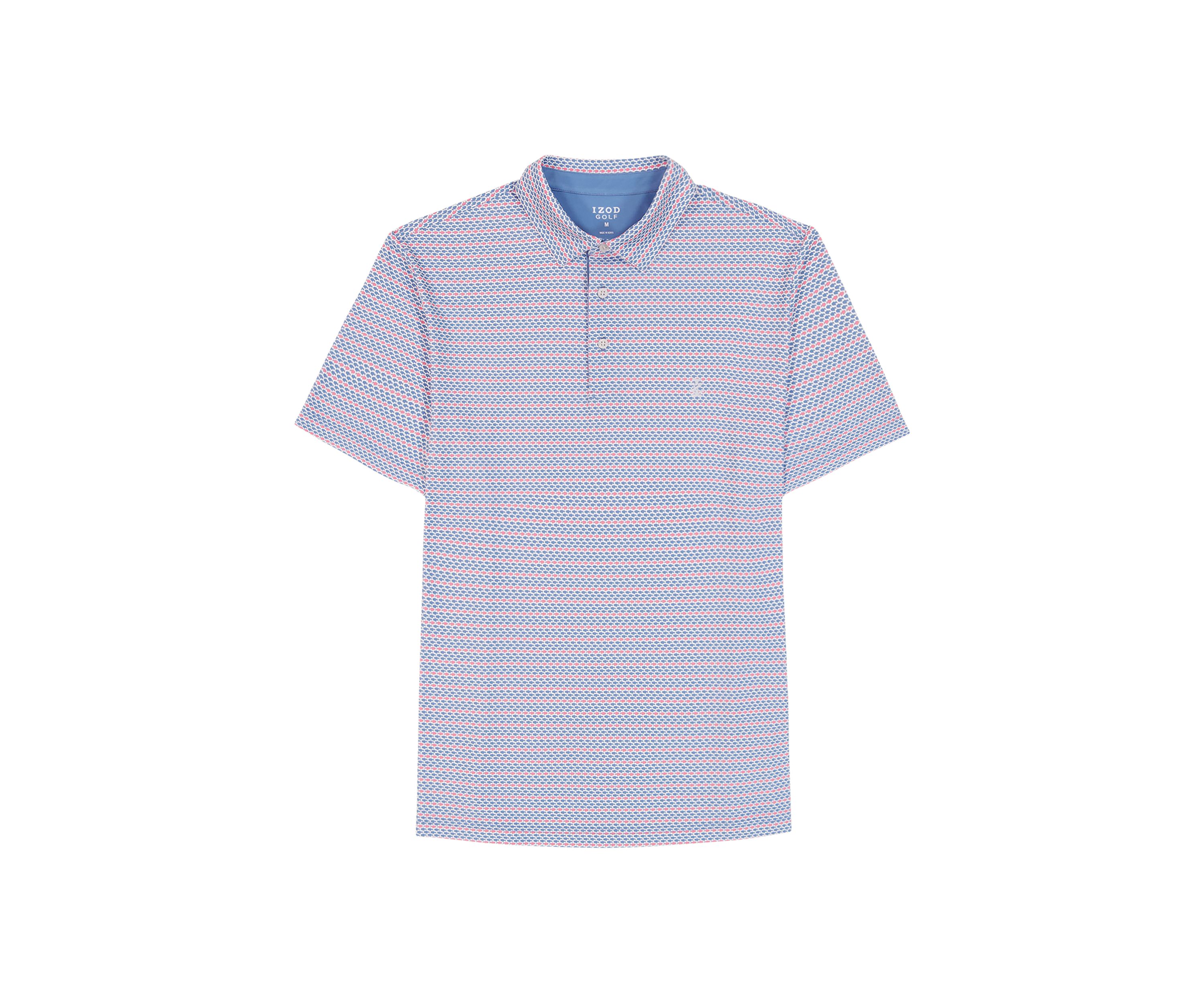 Fish Printed Polo Shirt