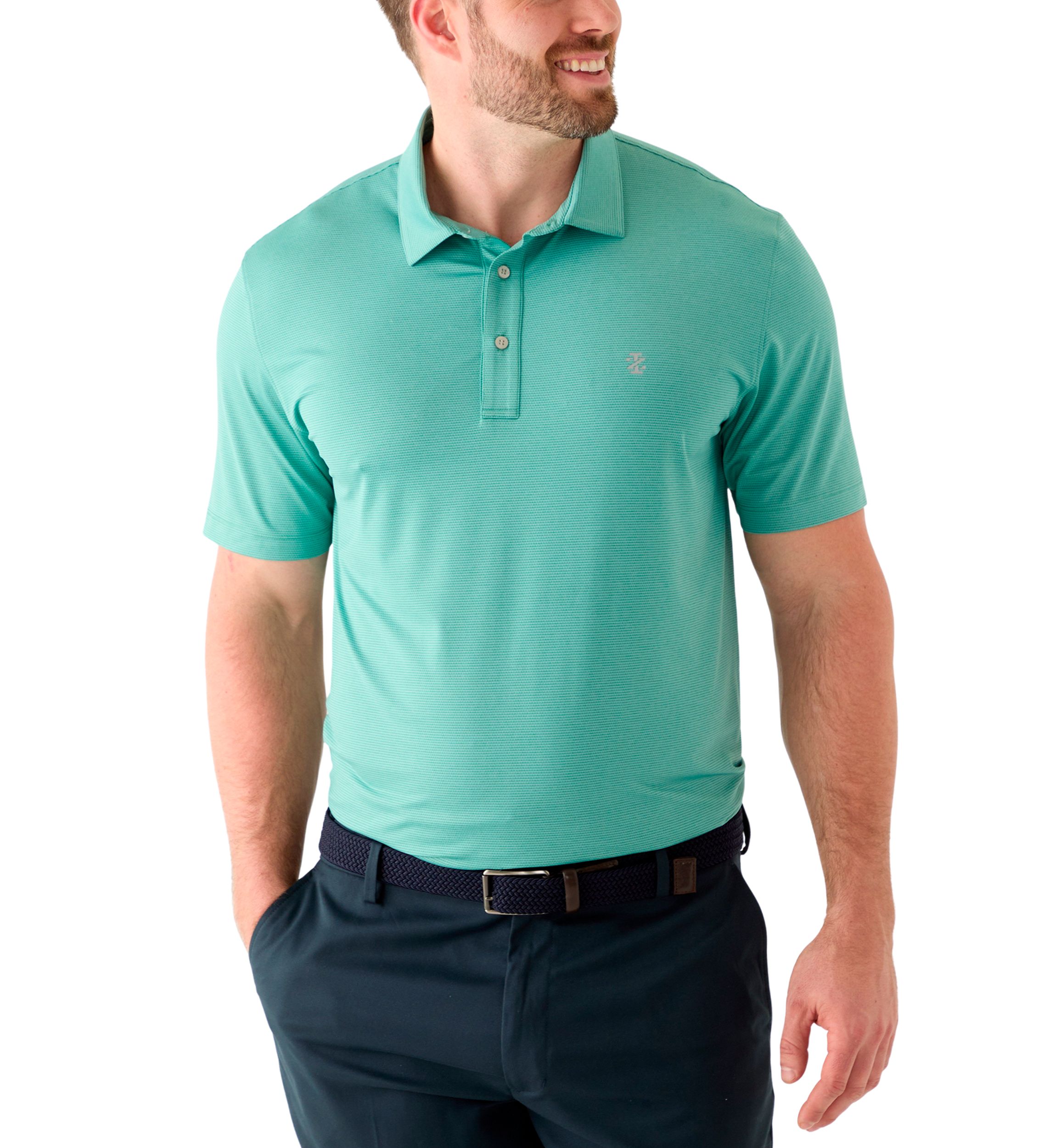 Big & Tall Short Sleeve Golf Mesh Polo Shirt