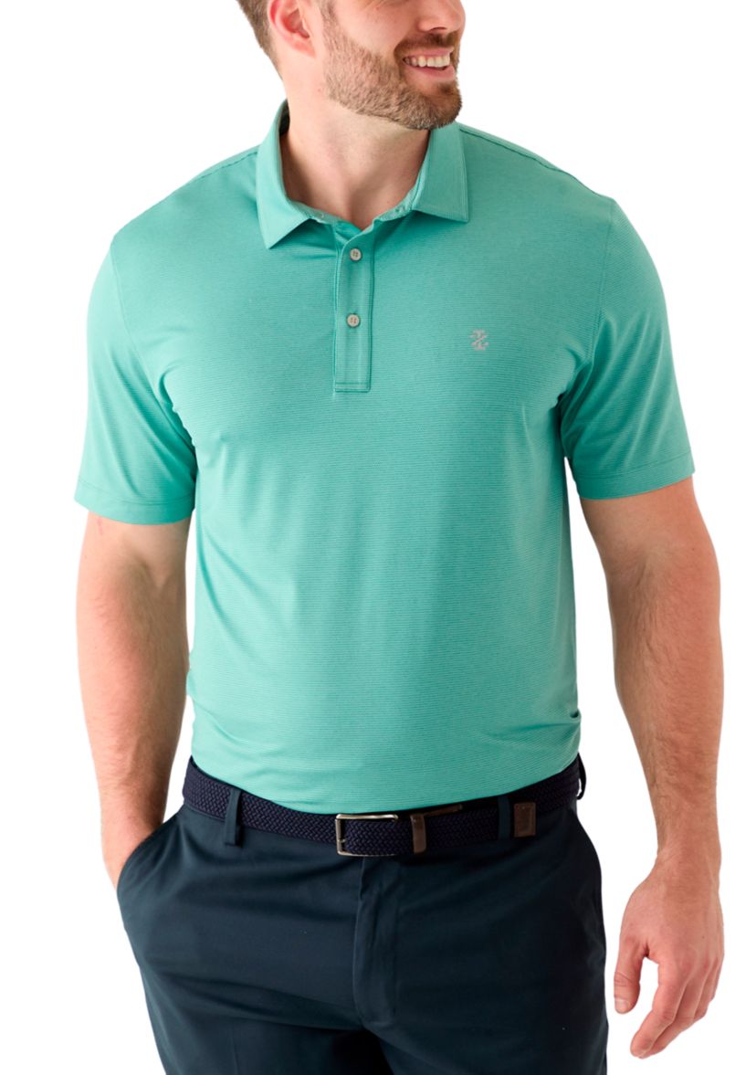 Big & Tall Short Sleeve Golf Mesh Polo Shirt