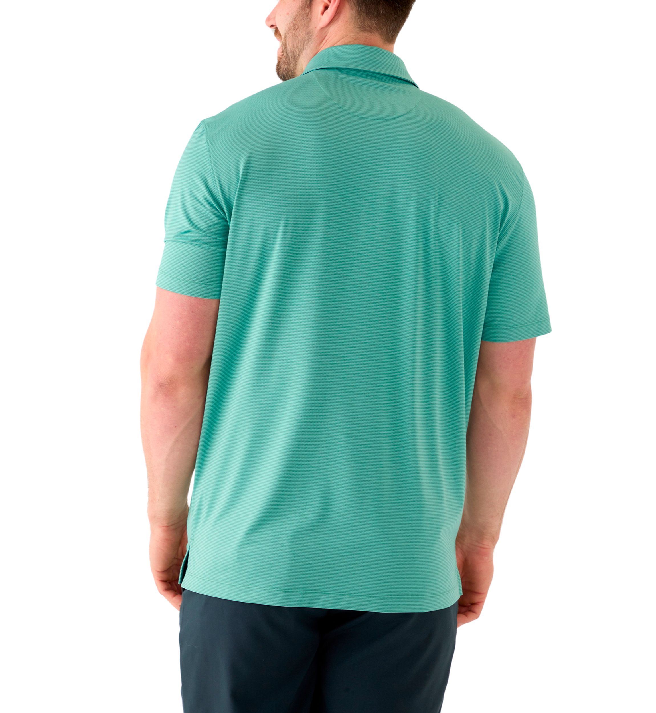 Big & Tall Short Sleeve Golf Mesh Polo Shirt