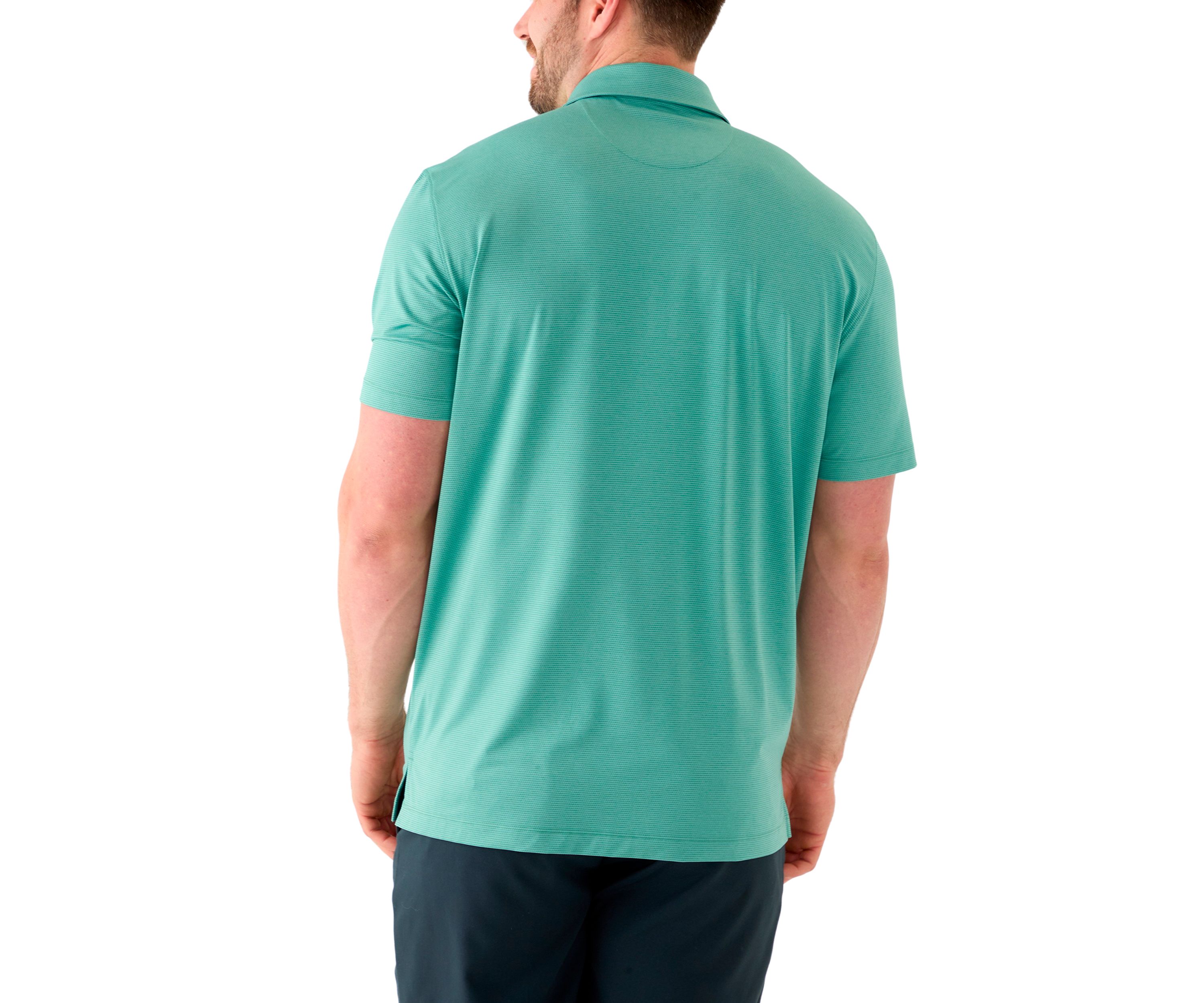 Big & Tall Short Sleeve Golf Mesh Polo Shirt