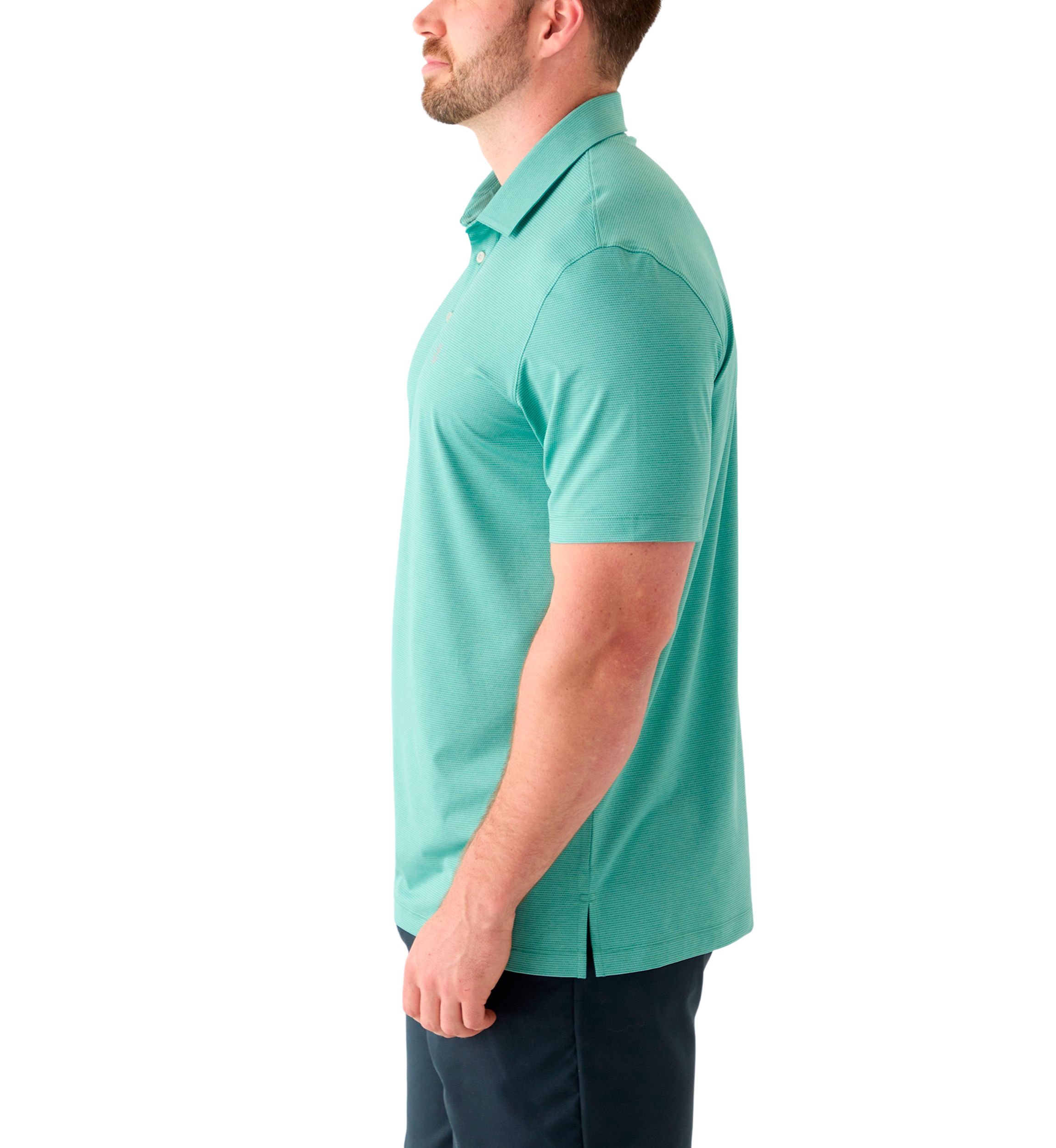 Big & Tall Short Sleeve Golf Mesh Polo Shirt