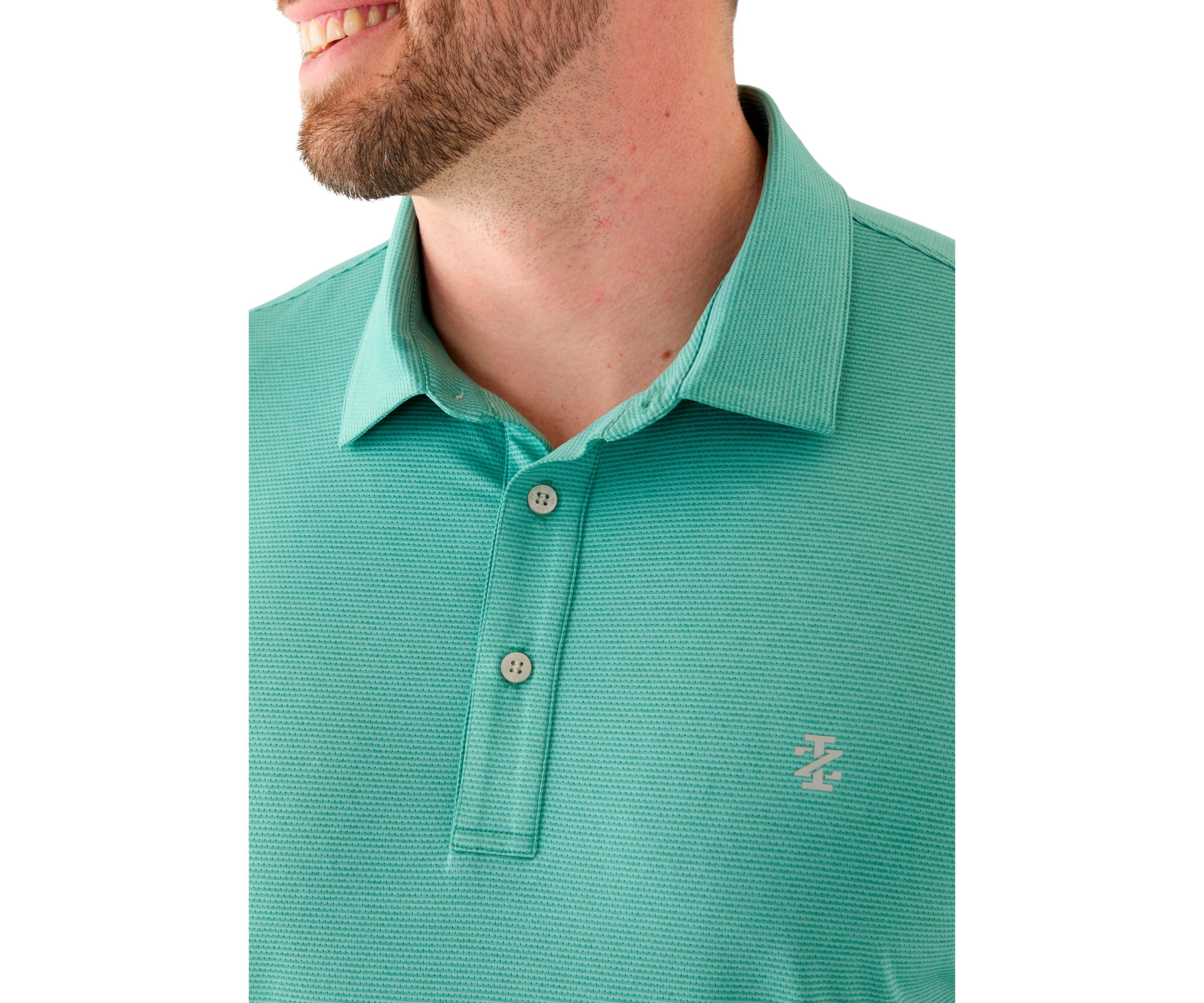 Big & Tall Short Sleeve Golf Mesh Polo Shirt