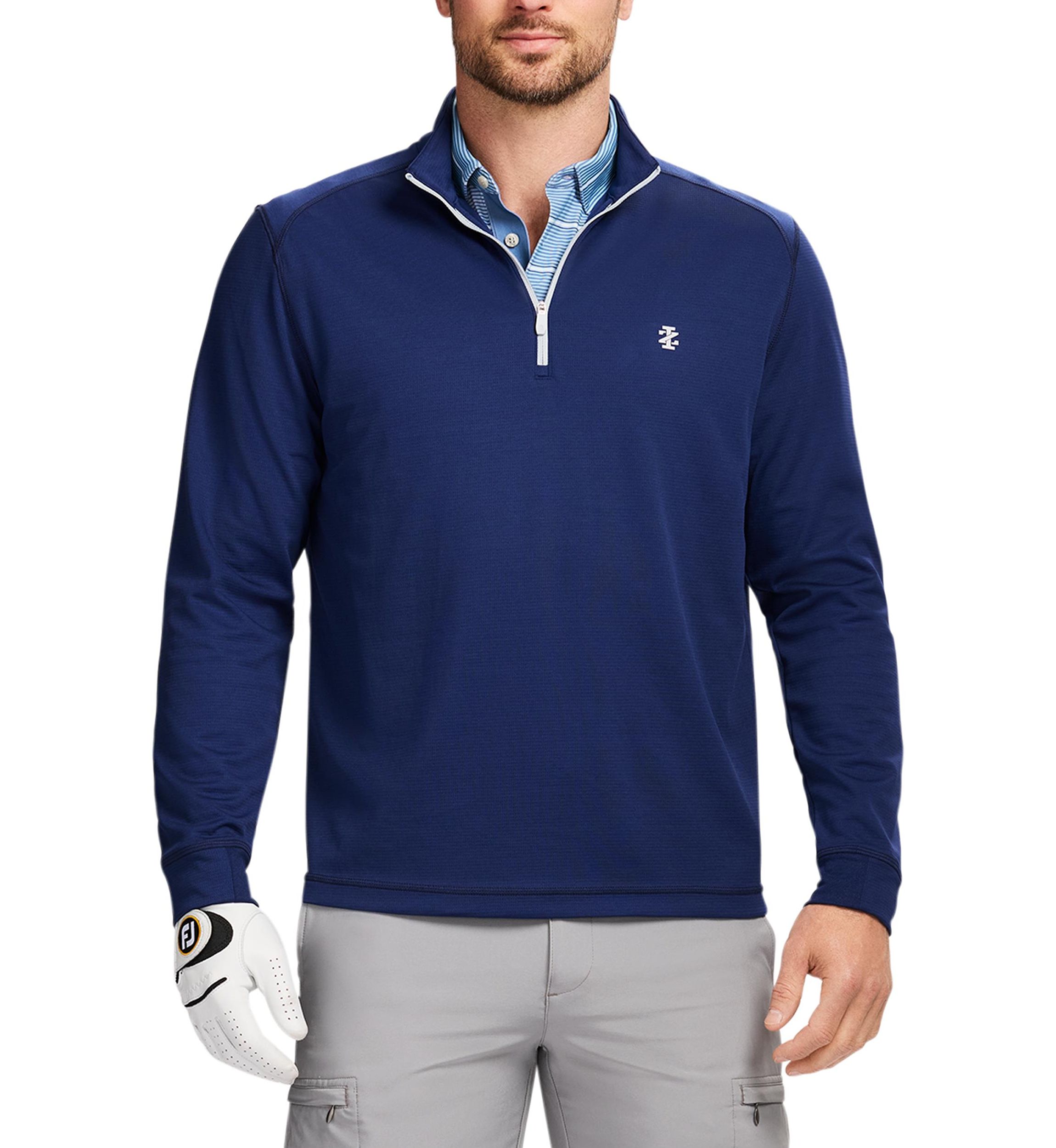Mesh 1/4 Zip Pullover
