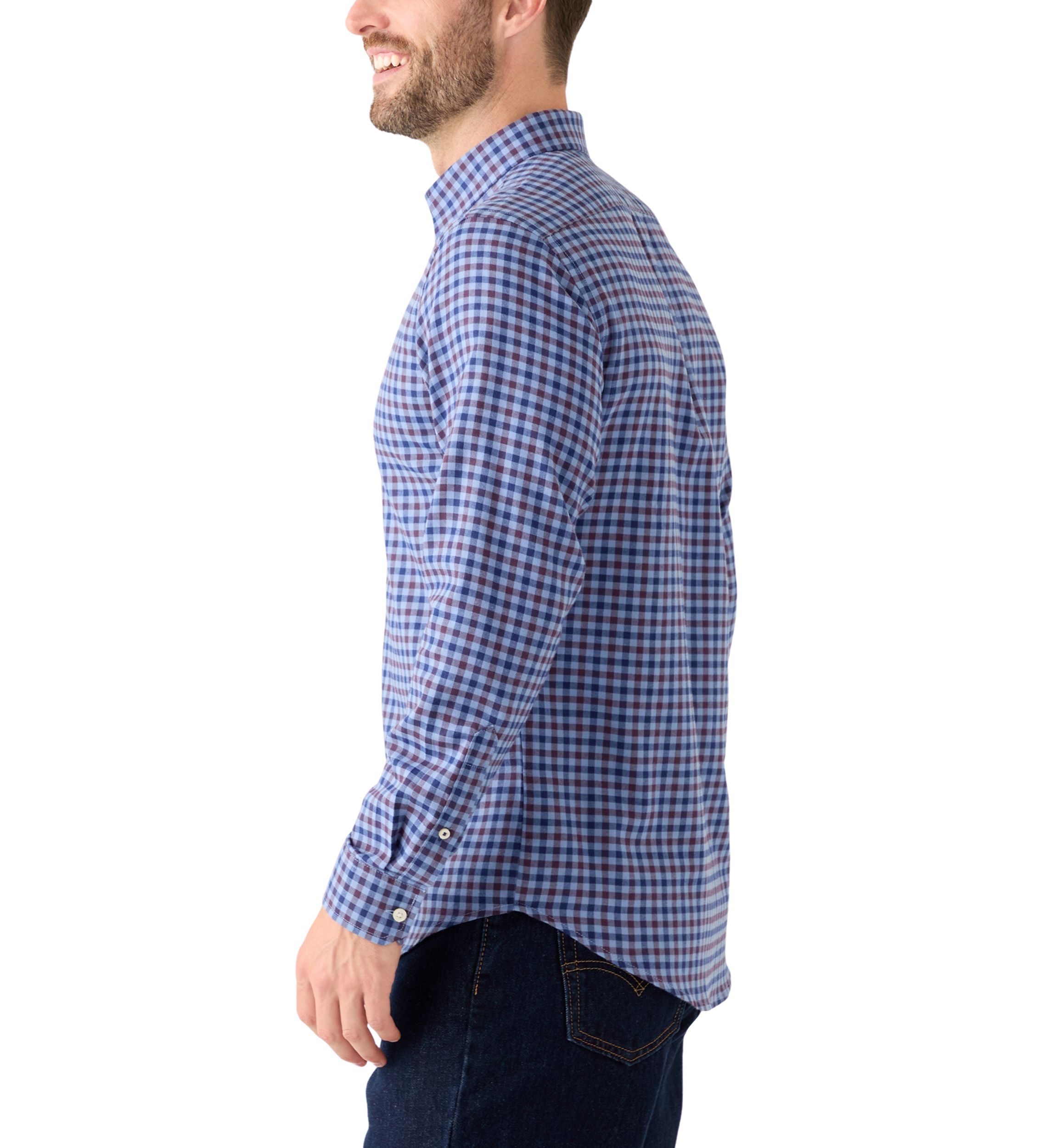 Lux Twill Printed Button Down Shirt
