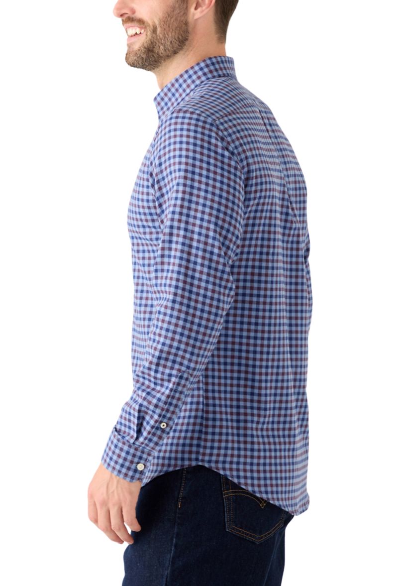 Lux Twill Printed Button Down Shirt
