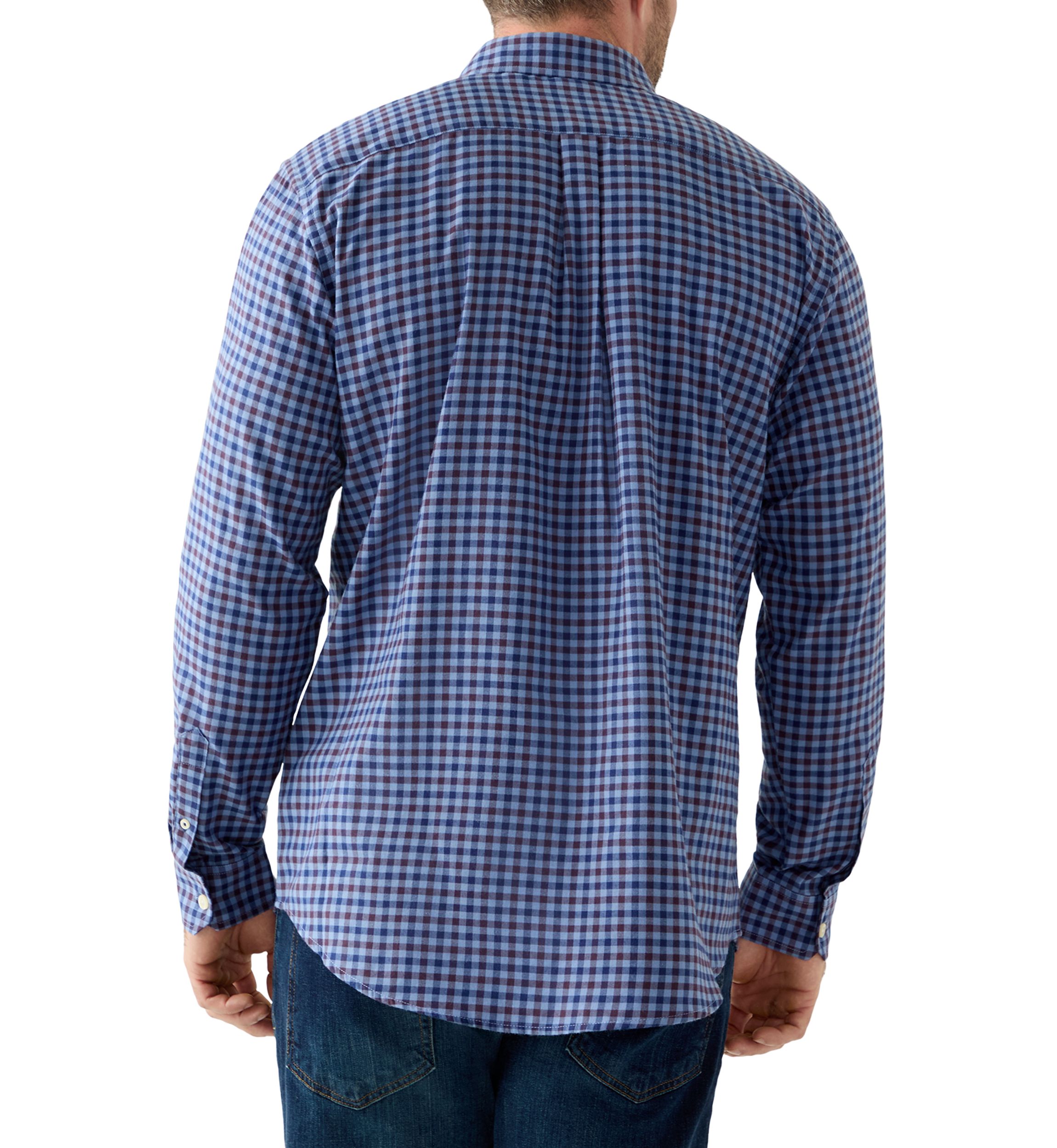 Big & Tall Lux Twill Button Down Shirt