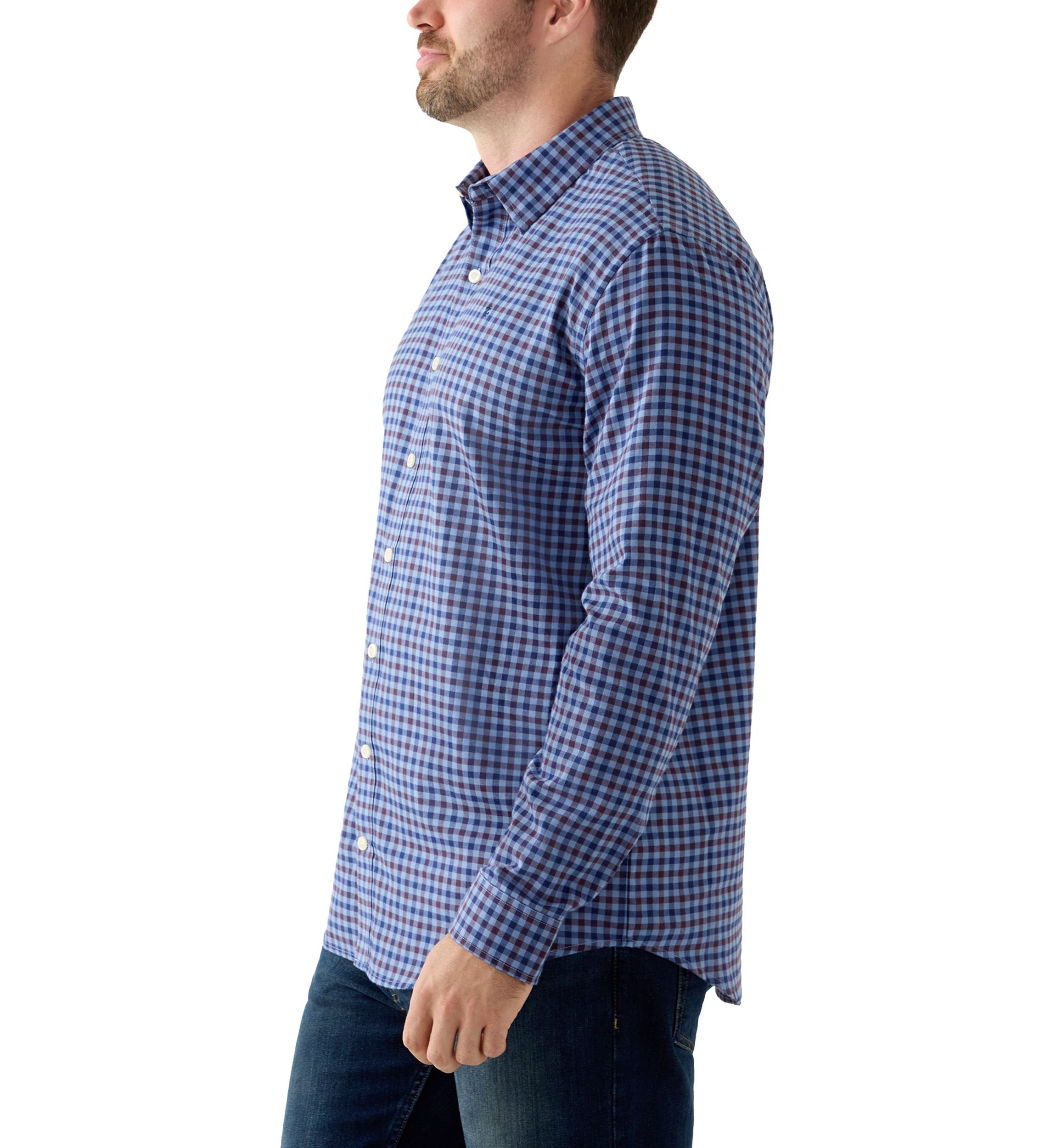 Big & Tall Lux Twill Button Down Shirt