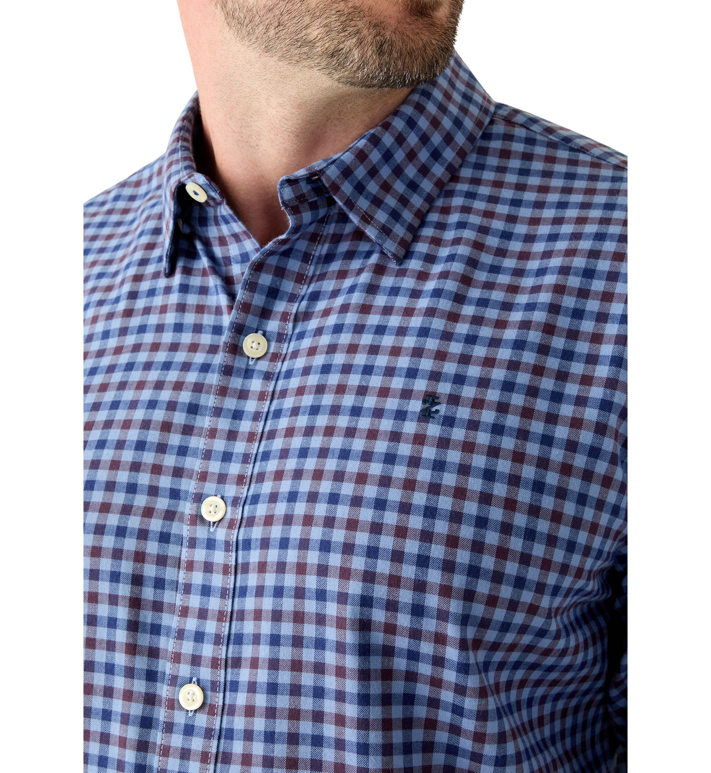Big & Tall Lux Twill Button Down Shirt