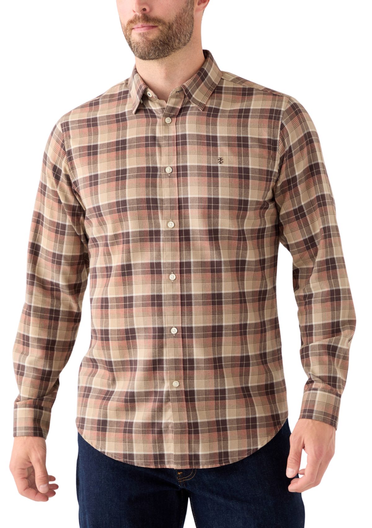 Mens Lux Twill Flannel Shirt