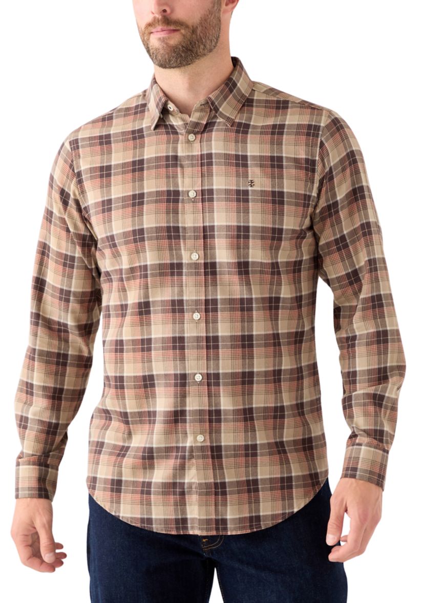Mens Lux Twill Flannel Shirt