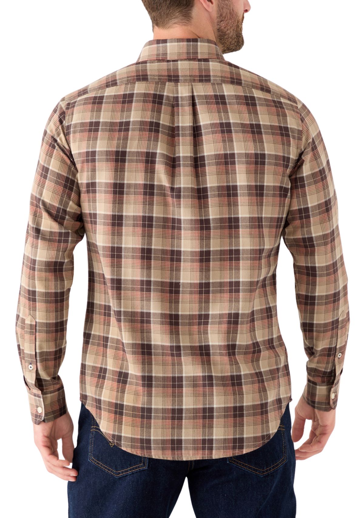 Mens Lux Twill Flannel Shirt