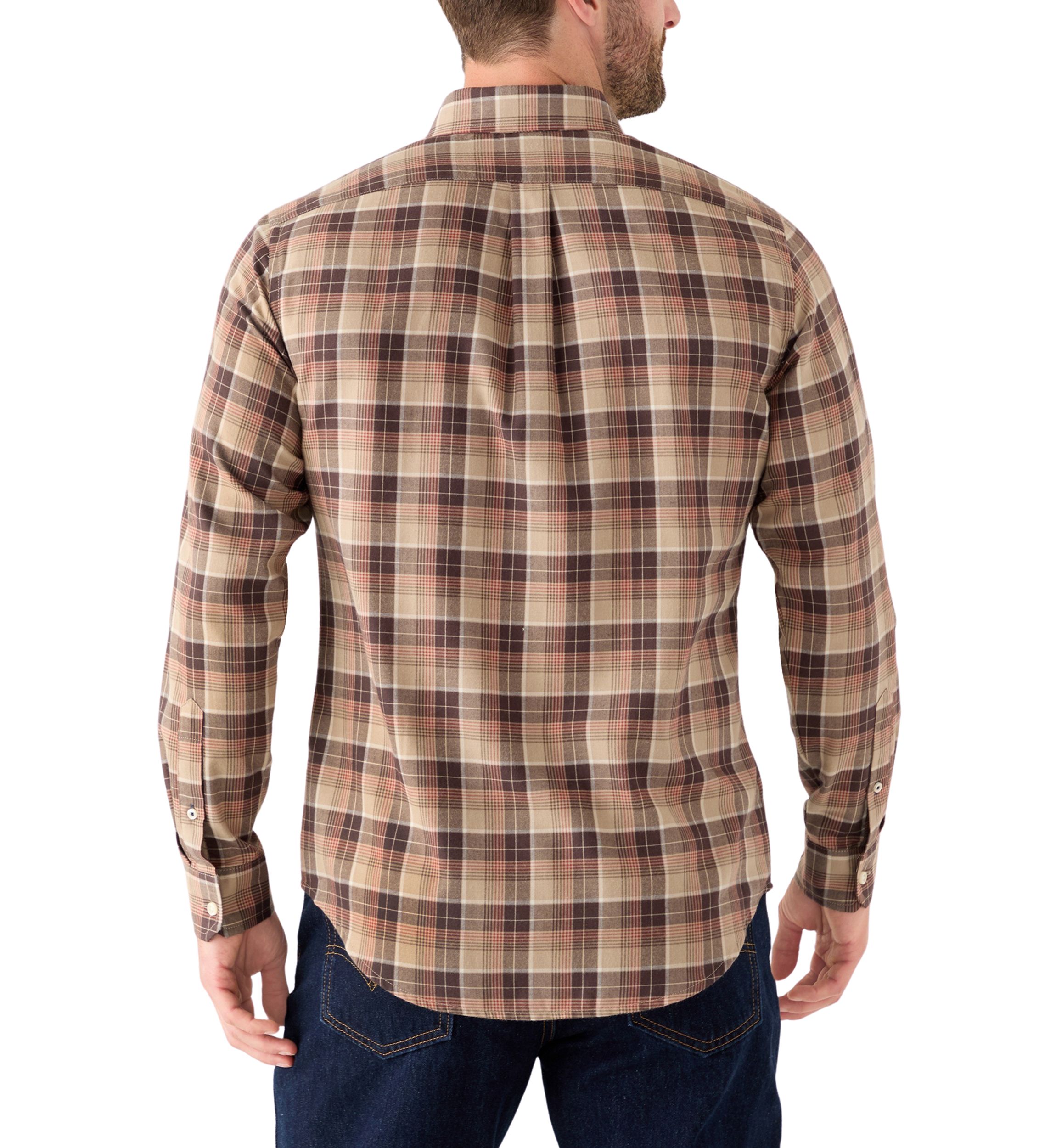 Mens Lux Twill Flannel Shirt