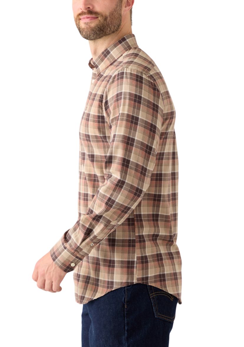 Mens Lux Twill Flannel Shirt