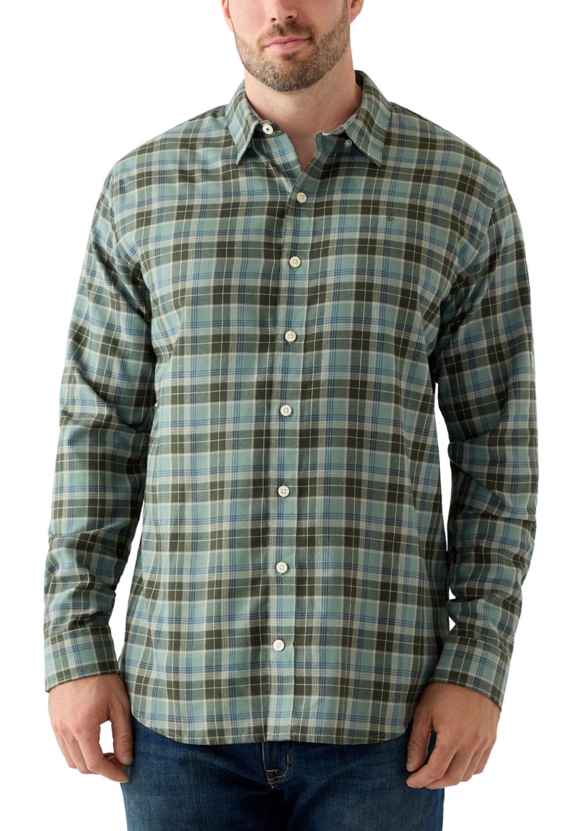 Big & Tall Lux Twill Button Down Shirt