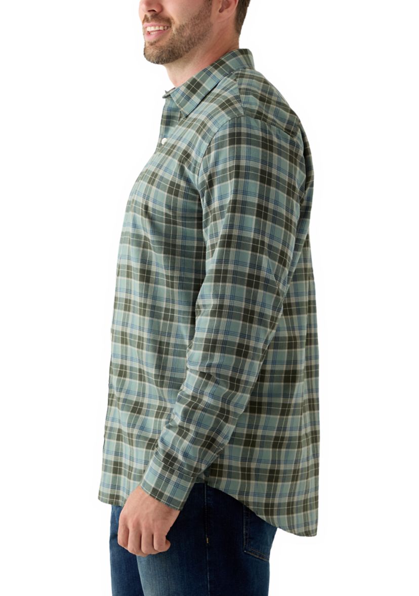 Big & Tall Lux Twill Button Down Shirt