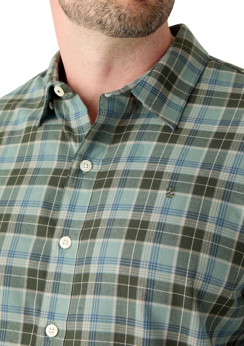 Big & Tall Lux Twill Button Down Shirt