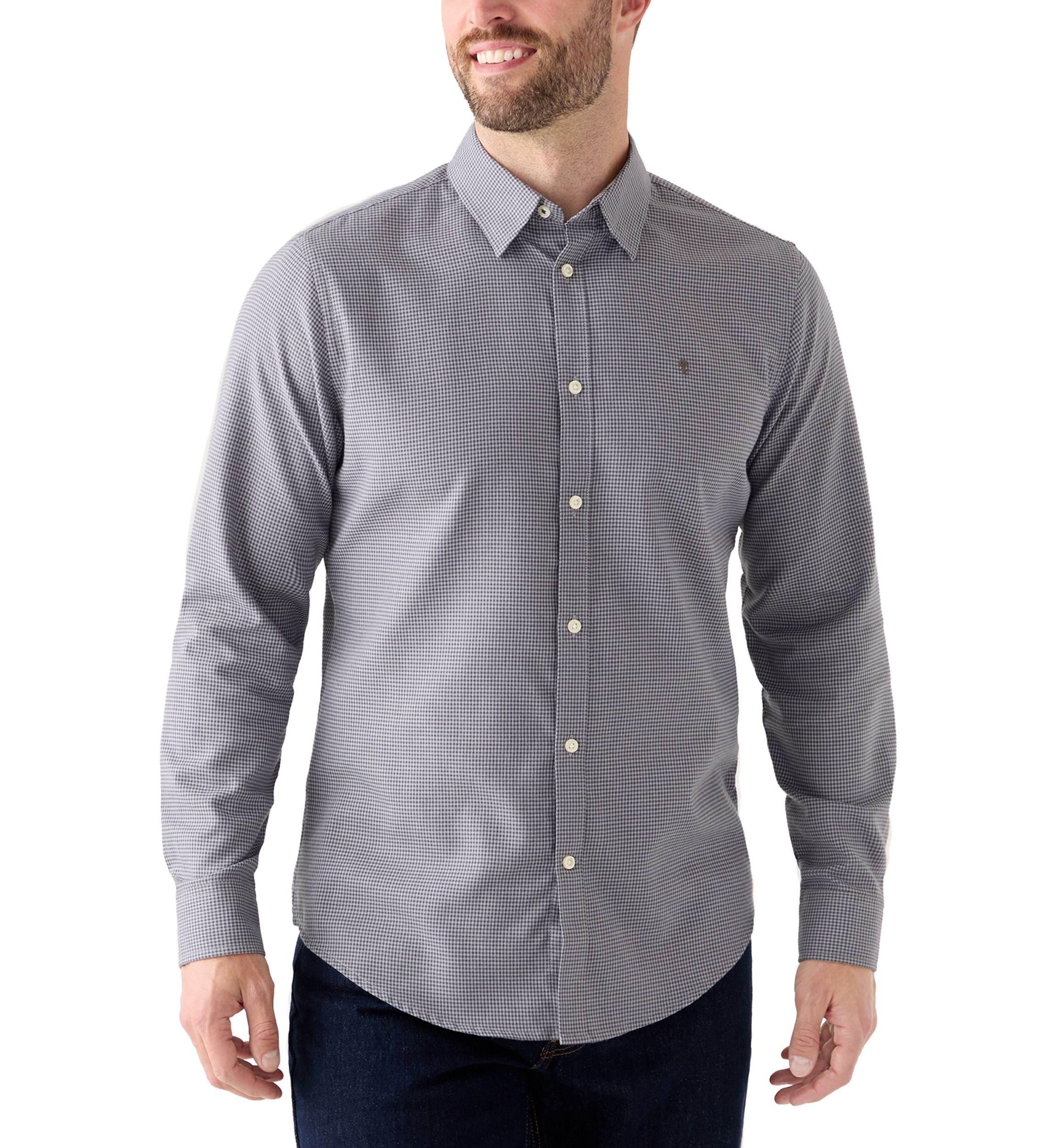 Lux Twill Casual Button Down Shirt