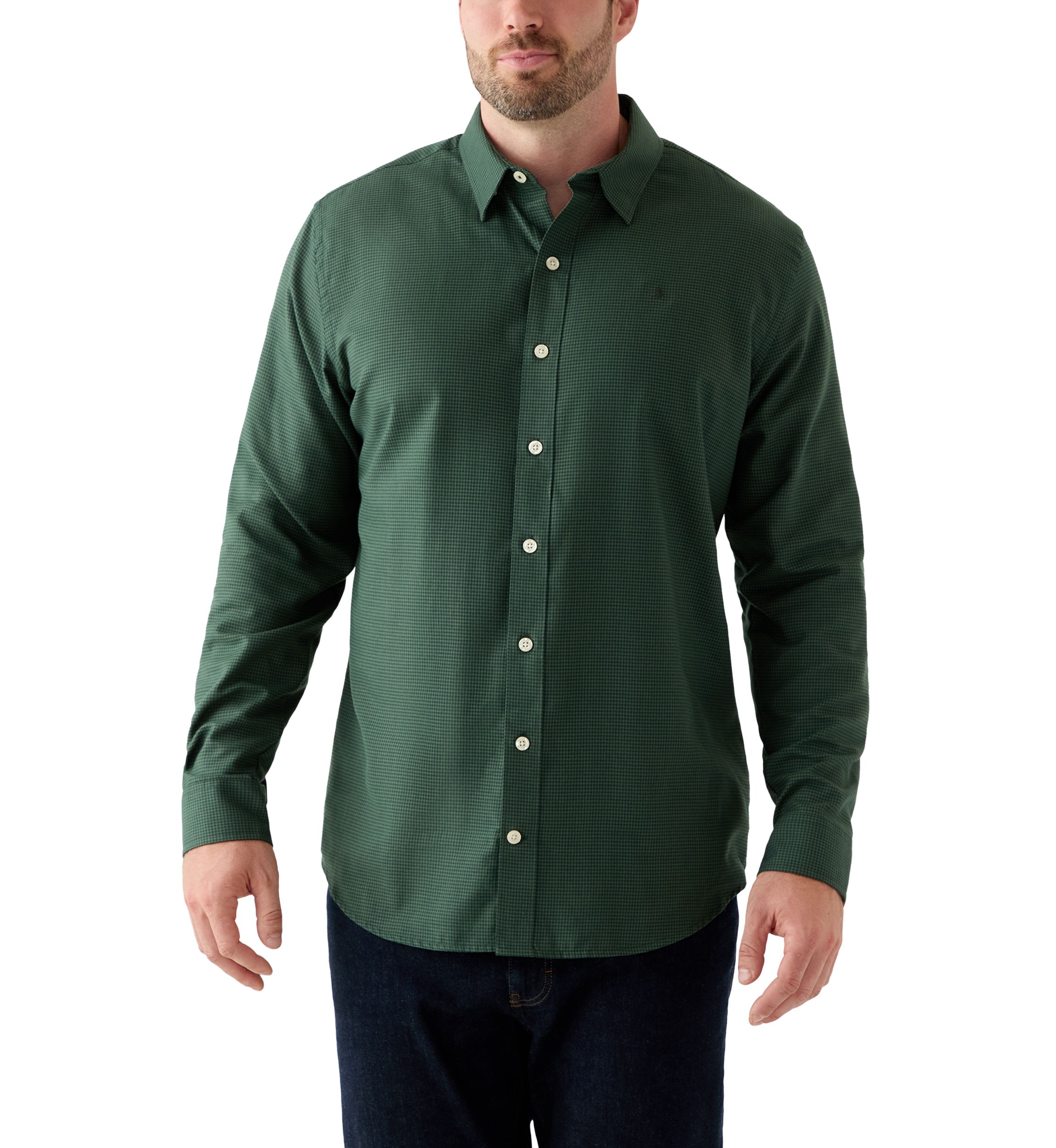 Big & Tall Lux Twill Button Down Shirt