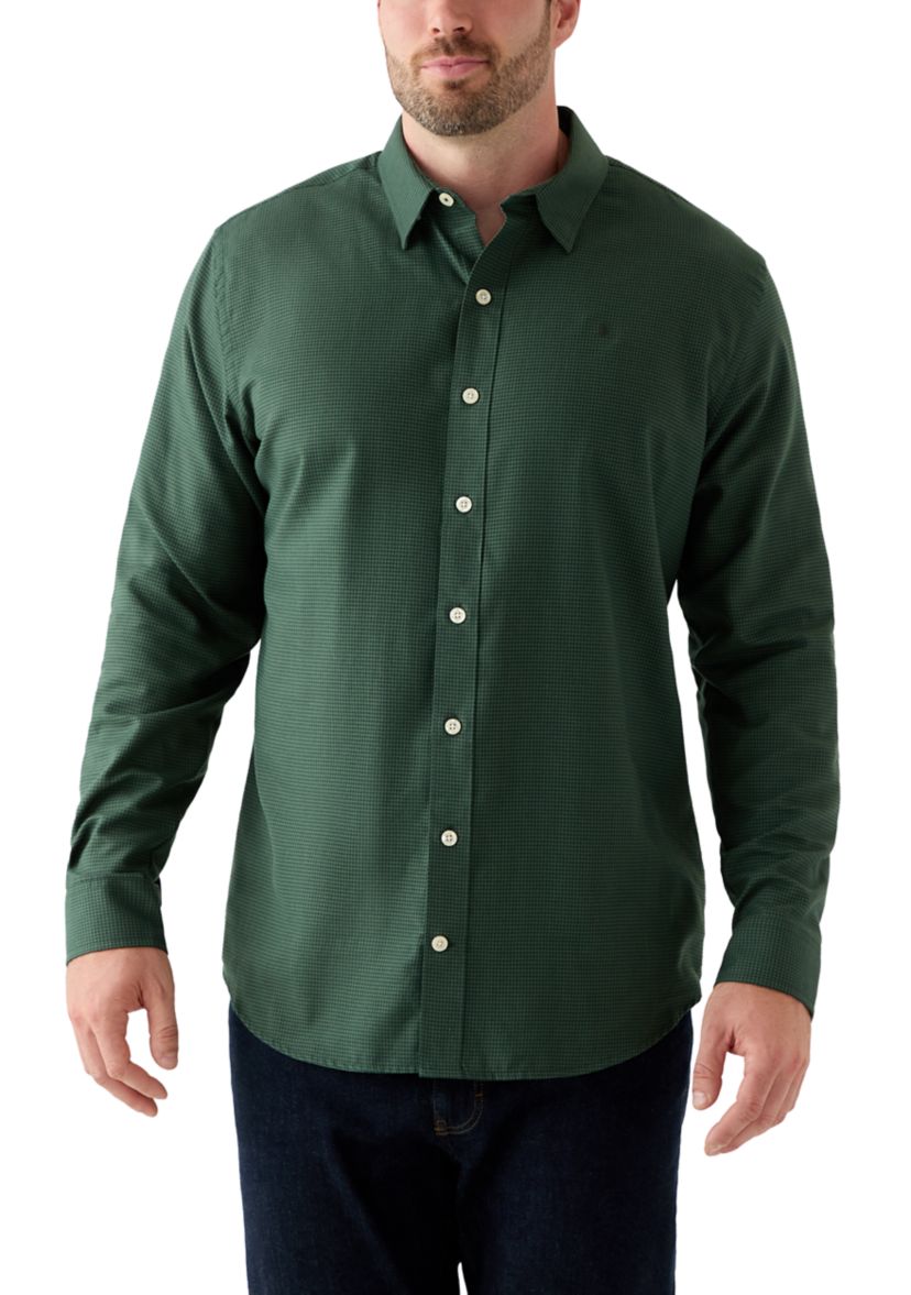 Big & Tall Lux Twill Button Down Shirt