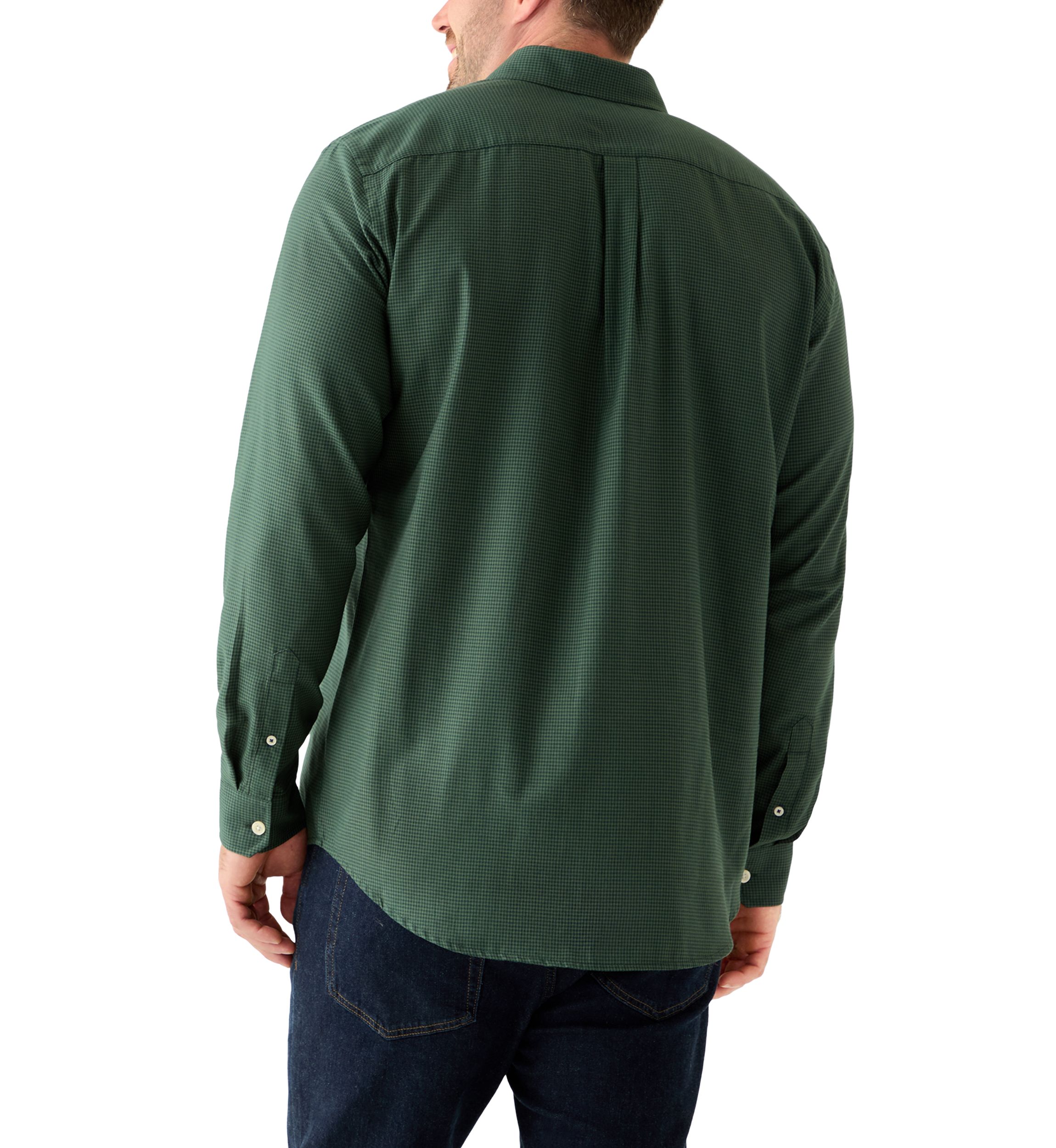 Big & Tall Lux Twill Button Down Shirt