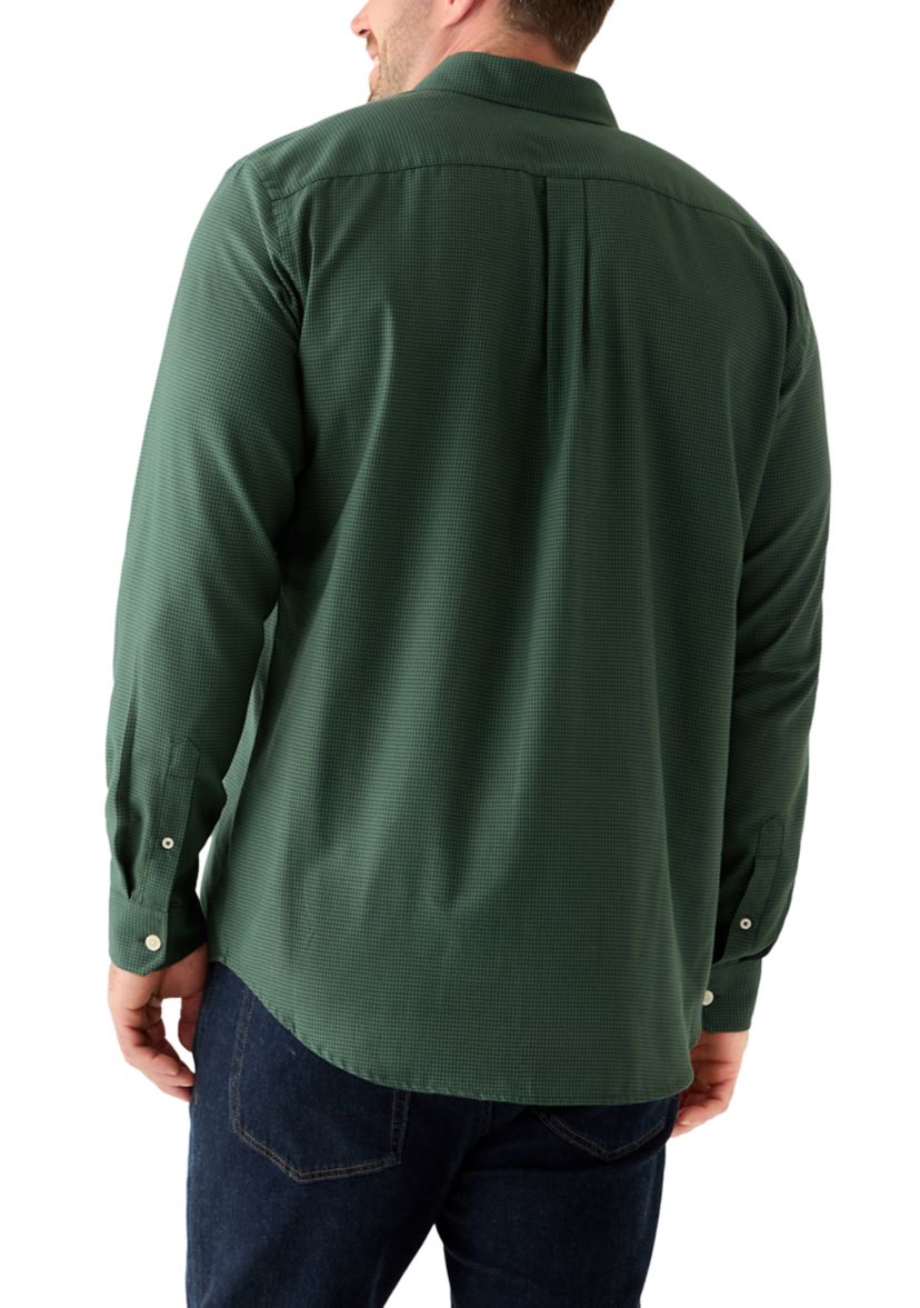 Big & Tall Lux Twill Button Down Shirt