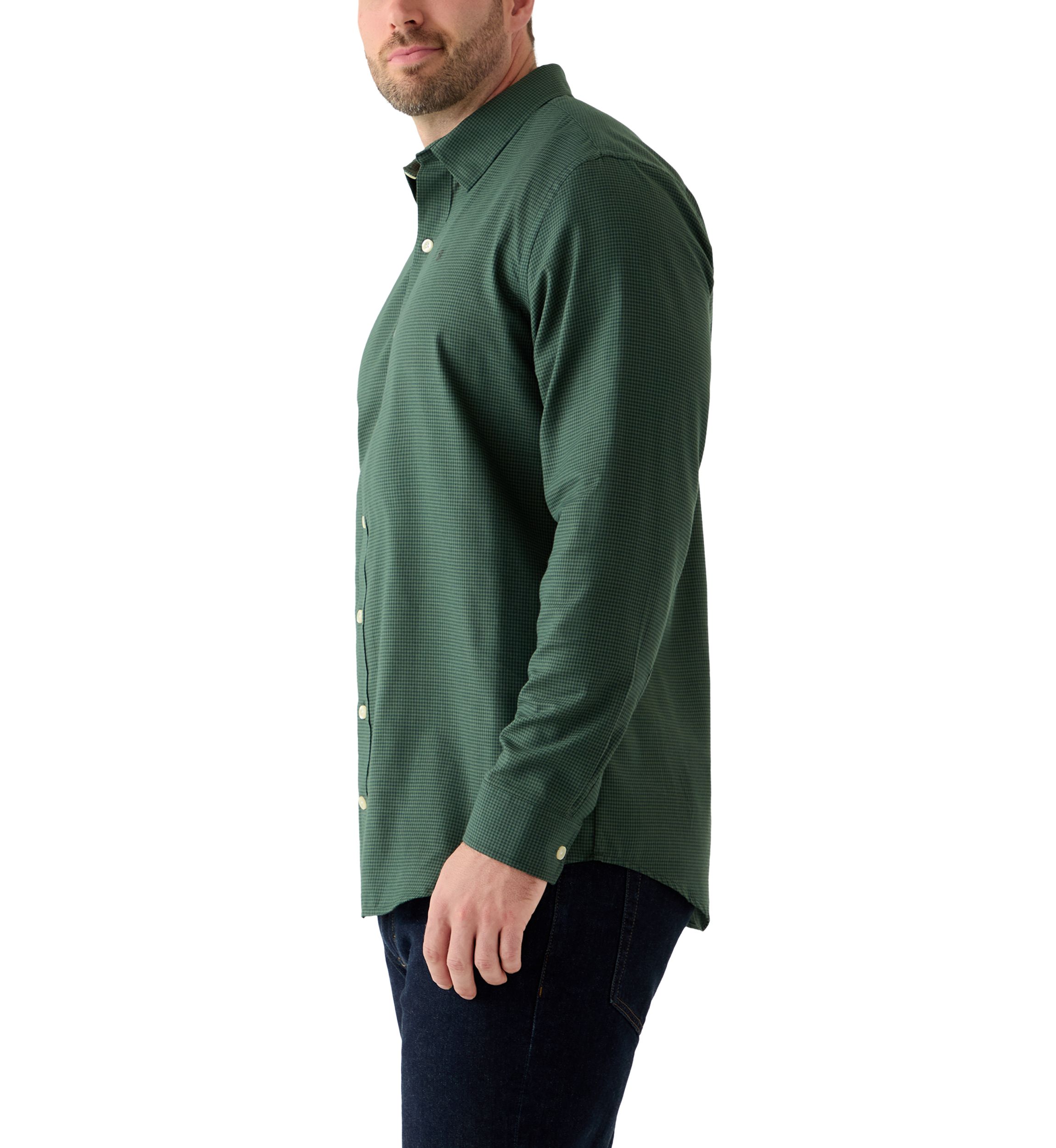 Big & Tall Lux Twill Button Down Shirt