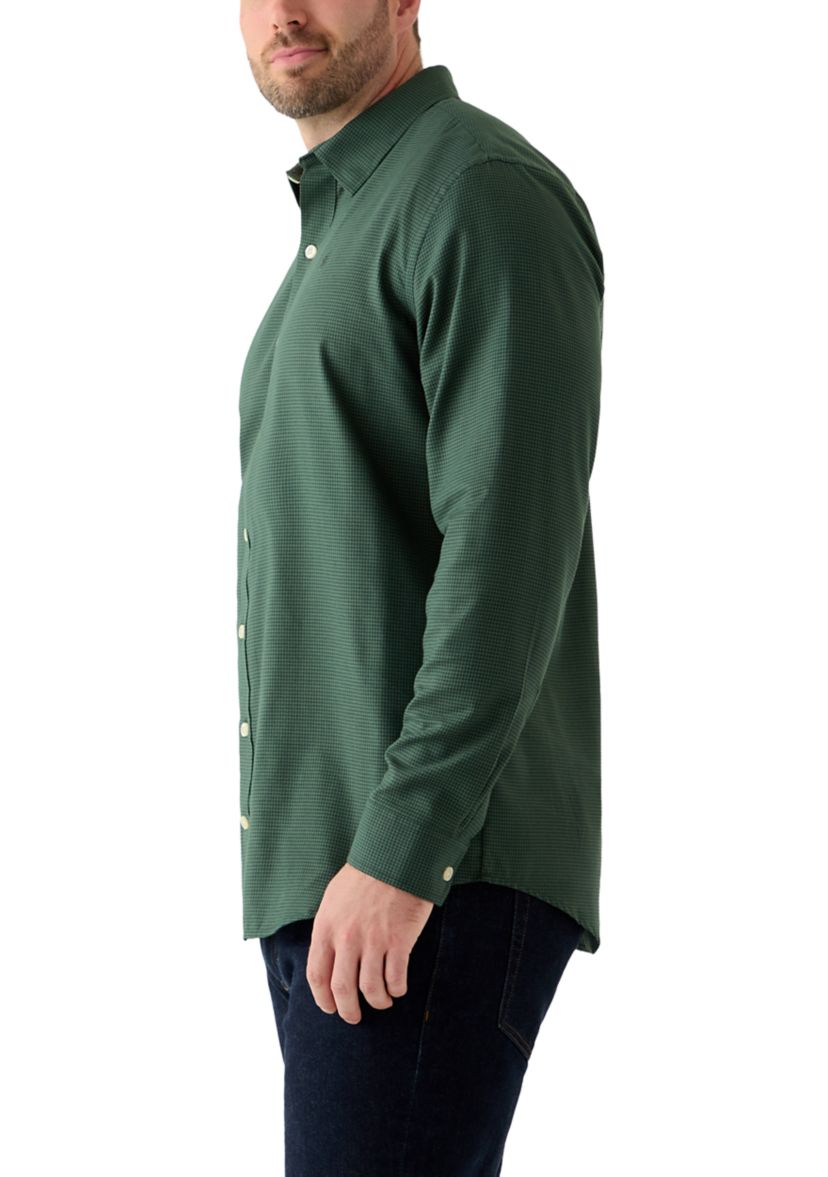 Big & Tall Lux Twill Button Down Shirt